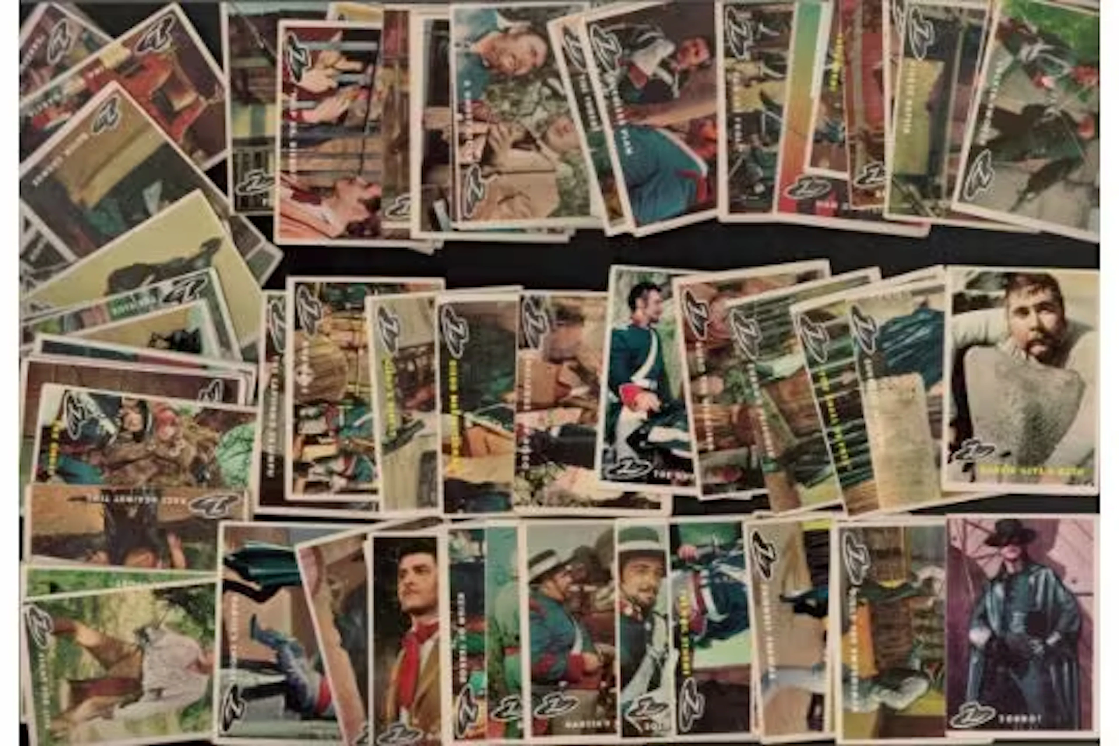 vintage 1958 Topps ZORRO full set 1-88 Cards Walt Disney Productions
