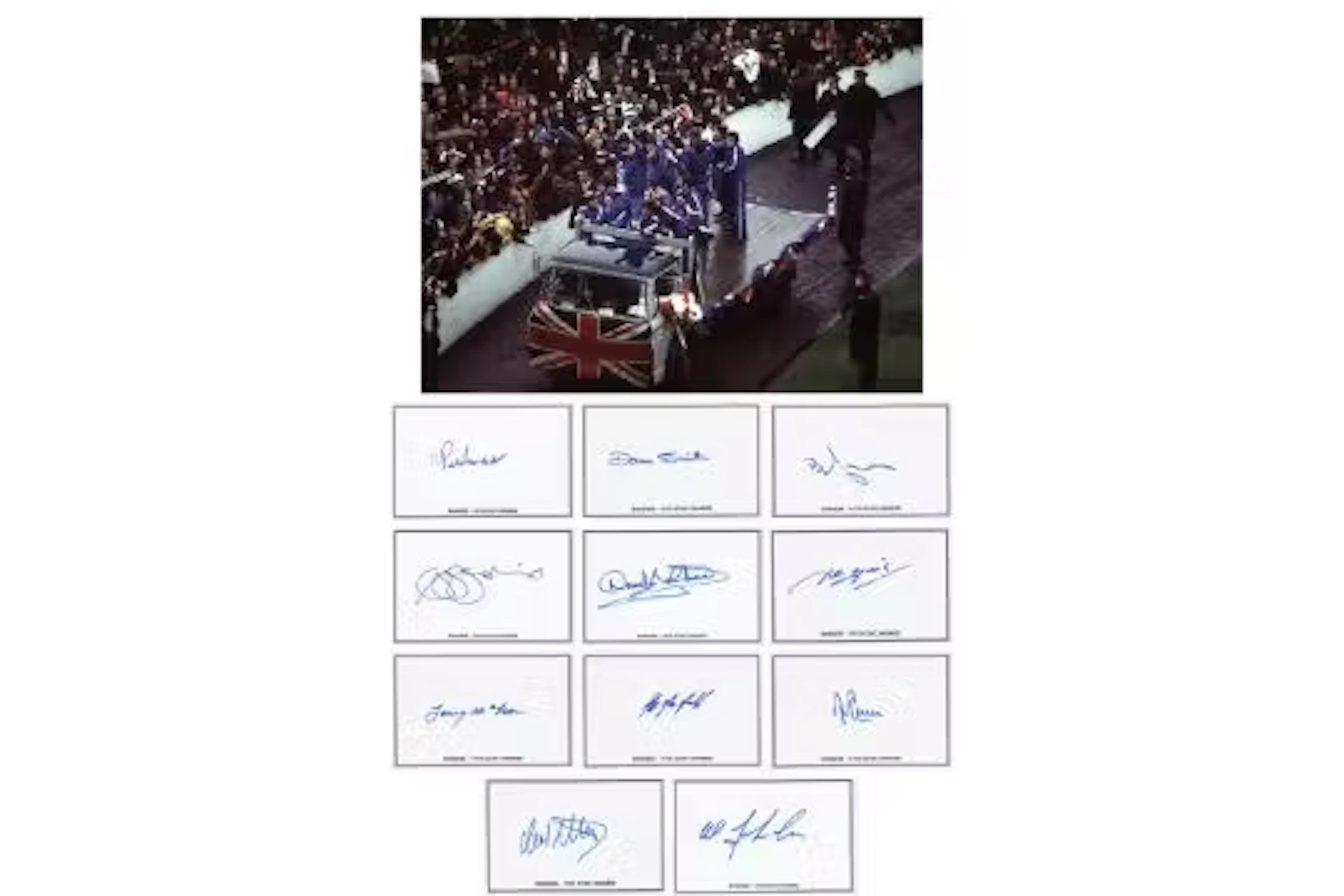 Autographed 1972 RANGERS 16 x 12 Presentation : Col 16 x 12 photograph