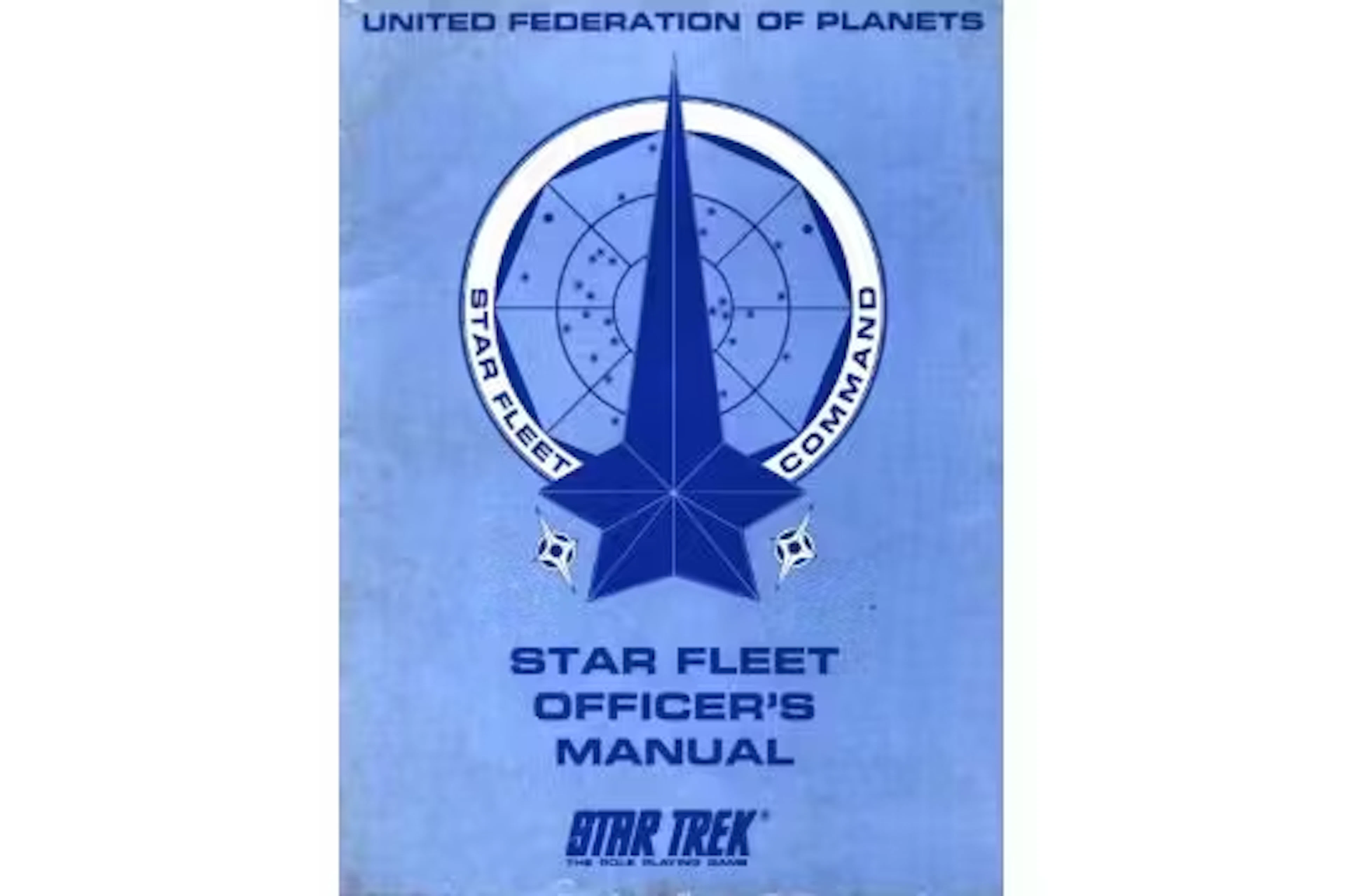 Star Trek United Federation of Planets role playing game paperback