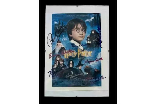 Harry Potter multi signed 10x8 inch colour photo. Signed by Richard