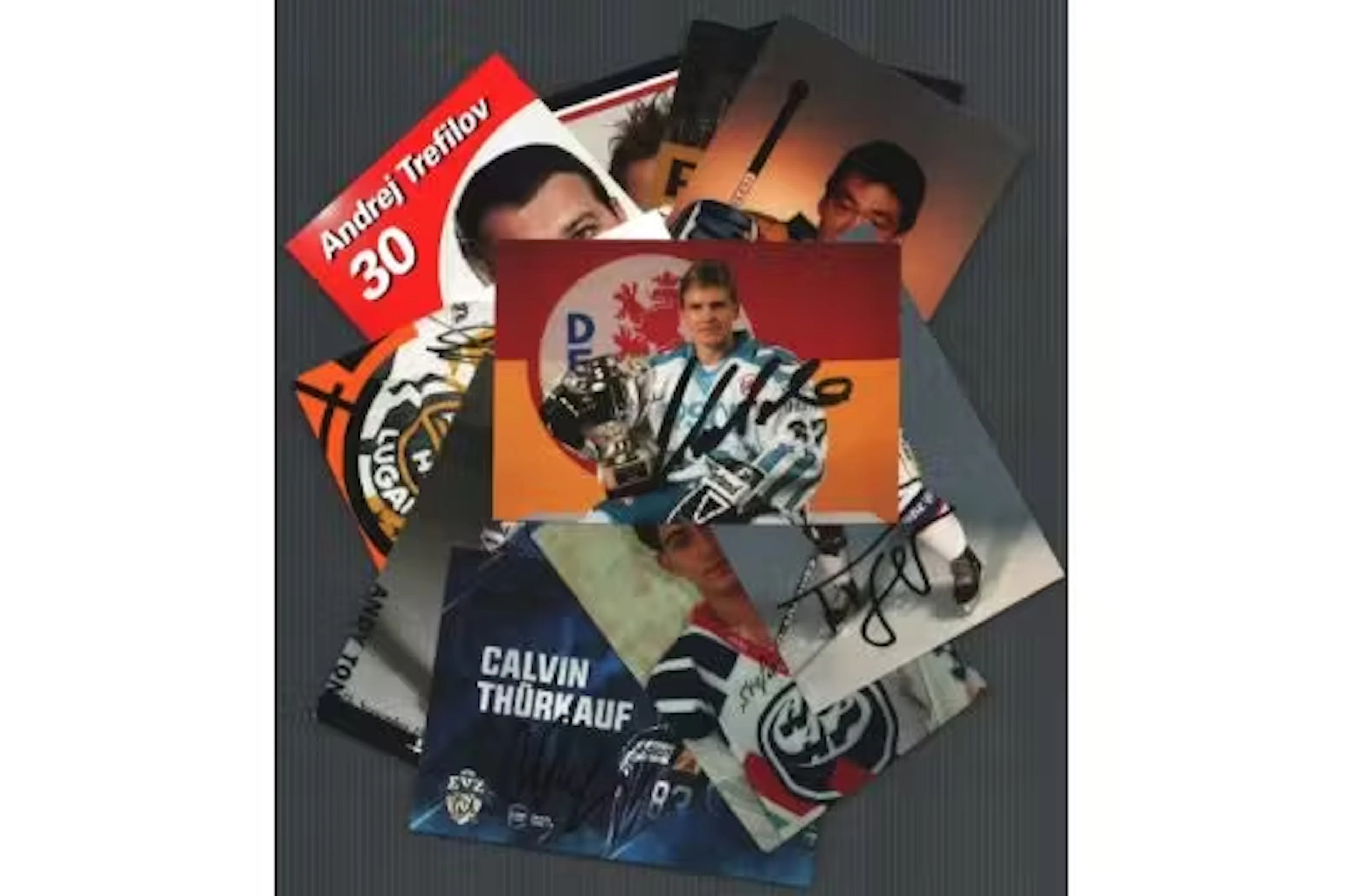 Ice Hockey collection 10, signed 6x4inch colour promo photos includes