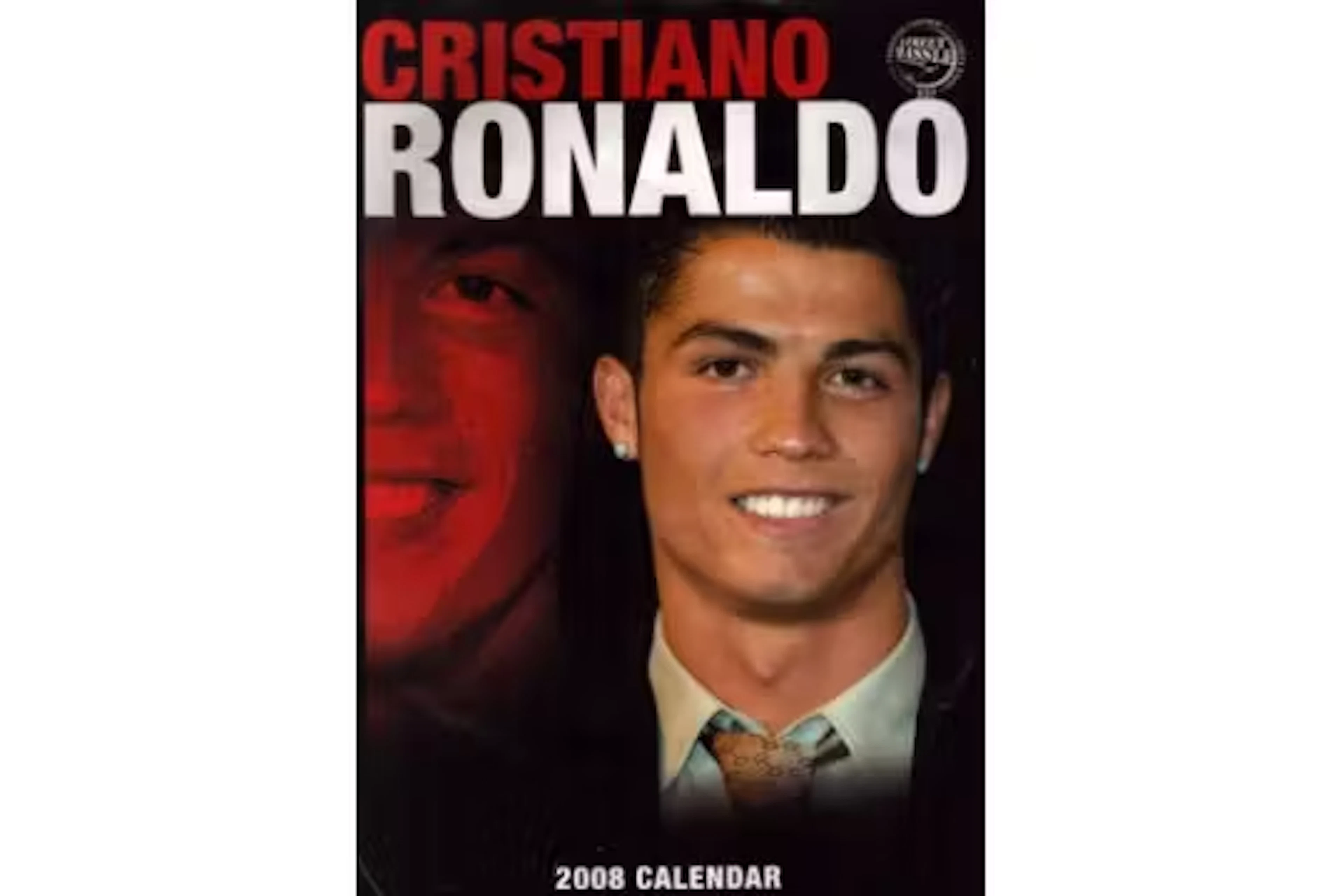 Cristiano Ronaldo Unsigned '2008 Calendar'. Is a Portuguese professional