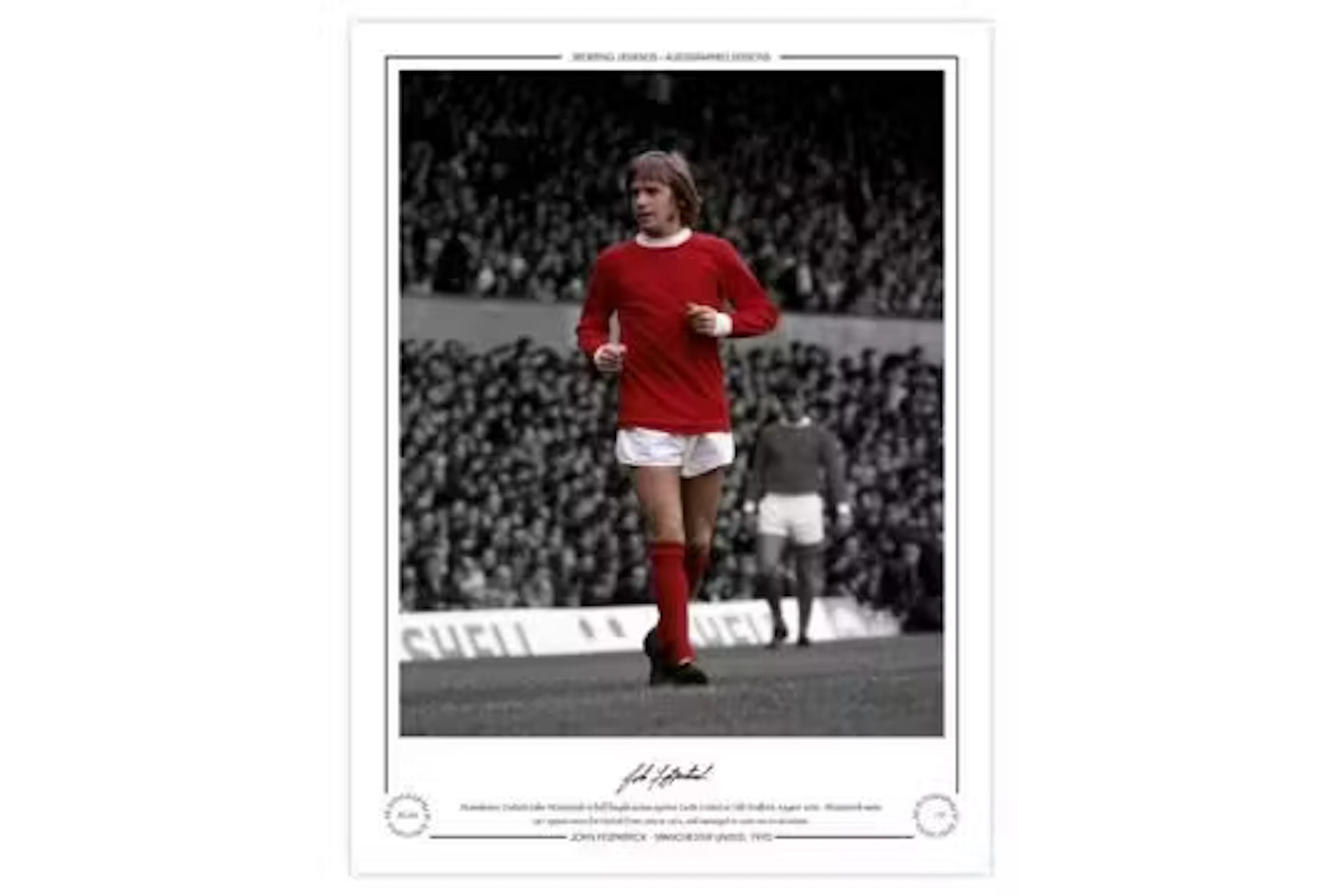 Autographed JOHN FITZPATRICK 1970 Limited-Edition : A superbly produced