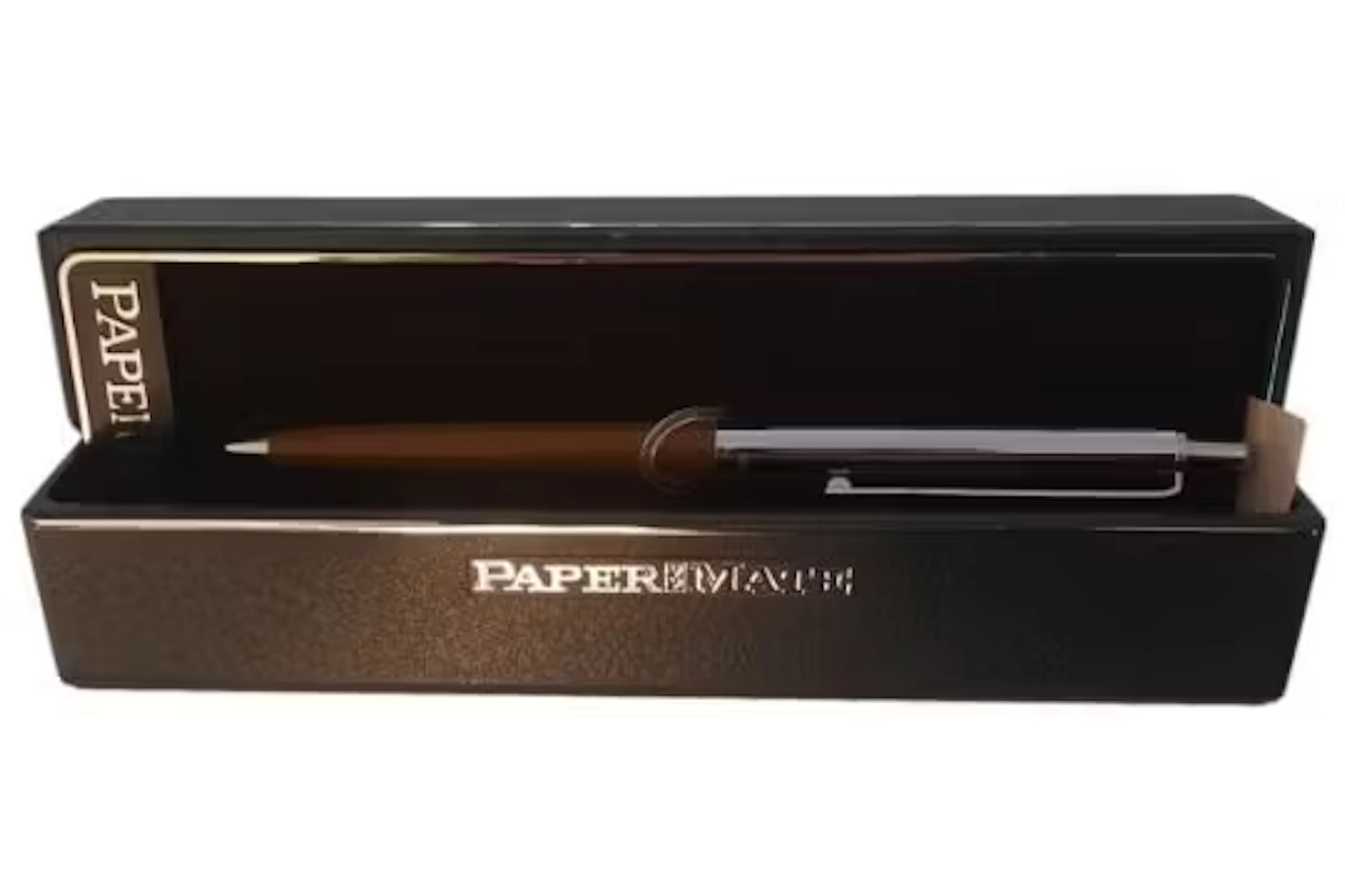 Paper Mate PowerPoint Pen Gold finish, in original box. Good condition.