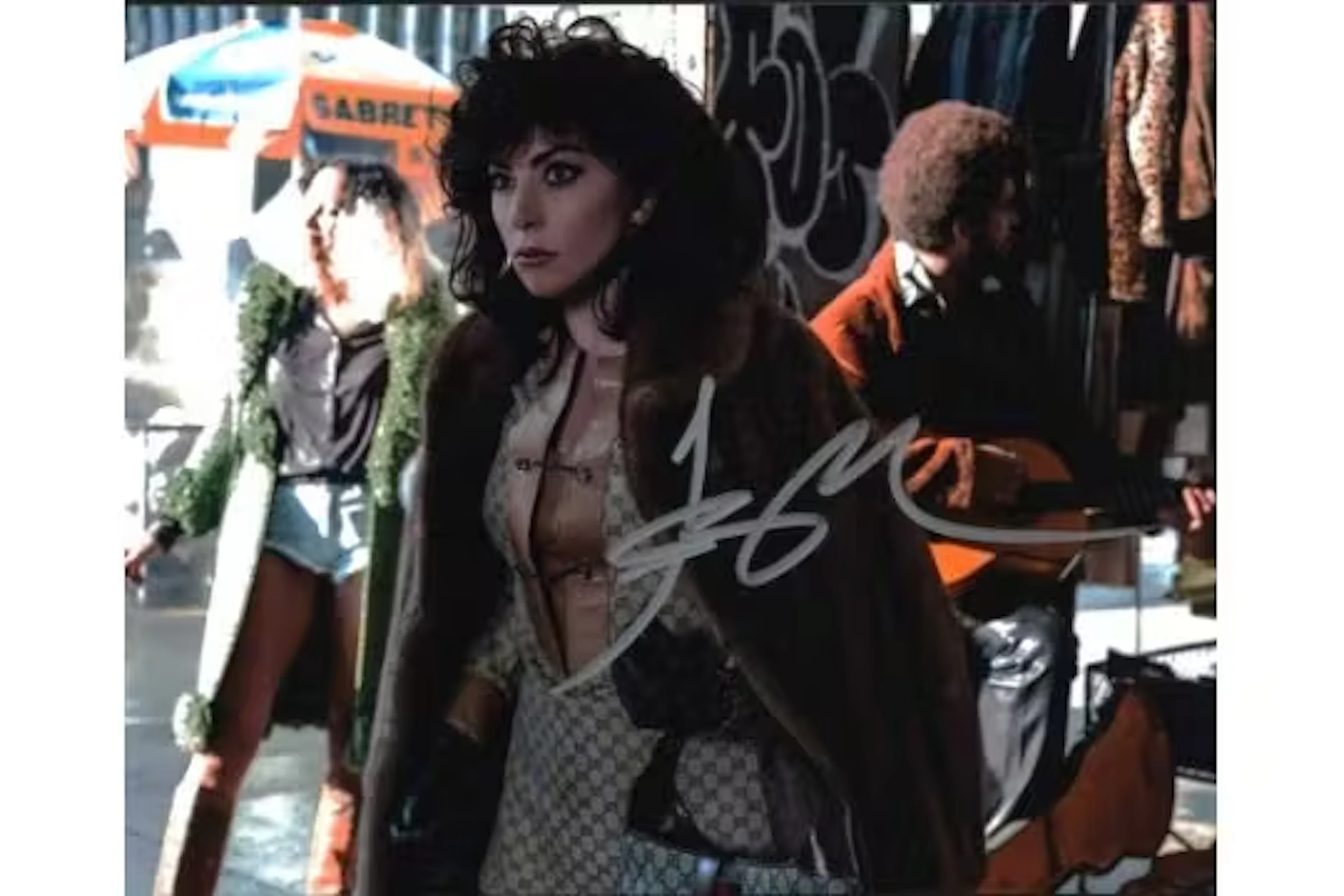 Lady Gaga signed 10x8inch colour photo. Good condition. All autographs