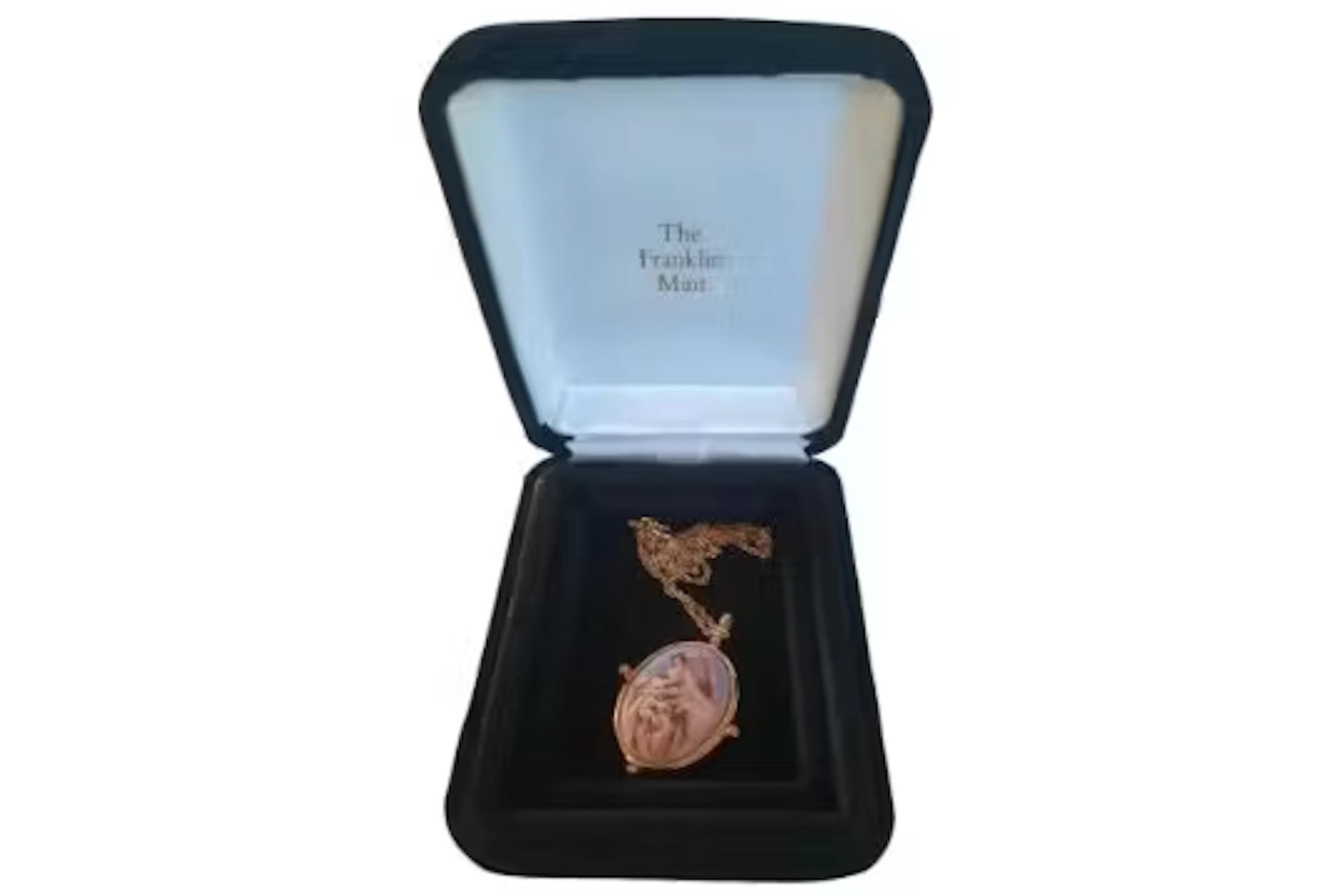 Franklin Mint The Hail Mary Diamond Heirloom Pendant, in original
