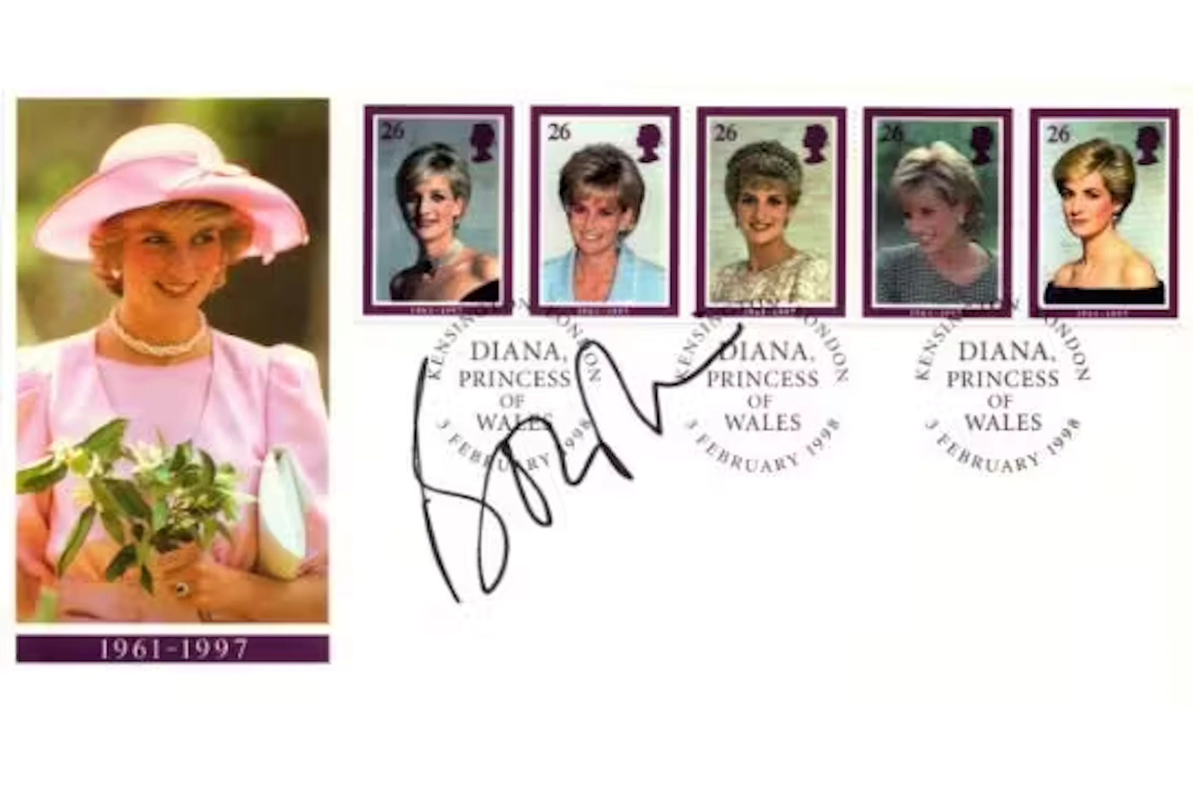 Bruce Oldfield signed FDC. Good condition. All autographs come with
