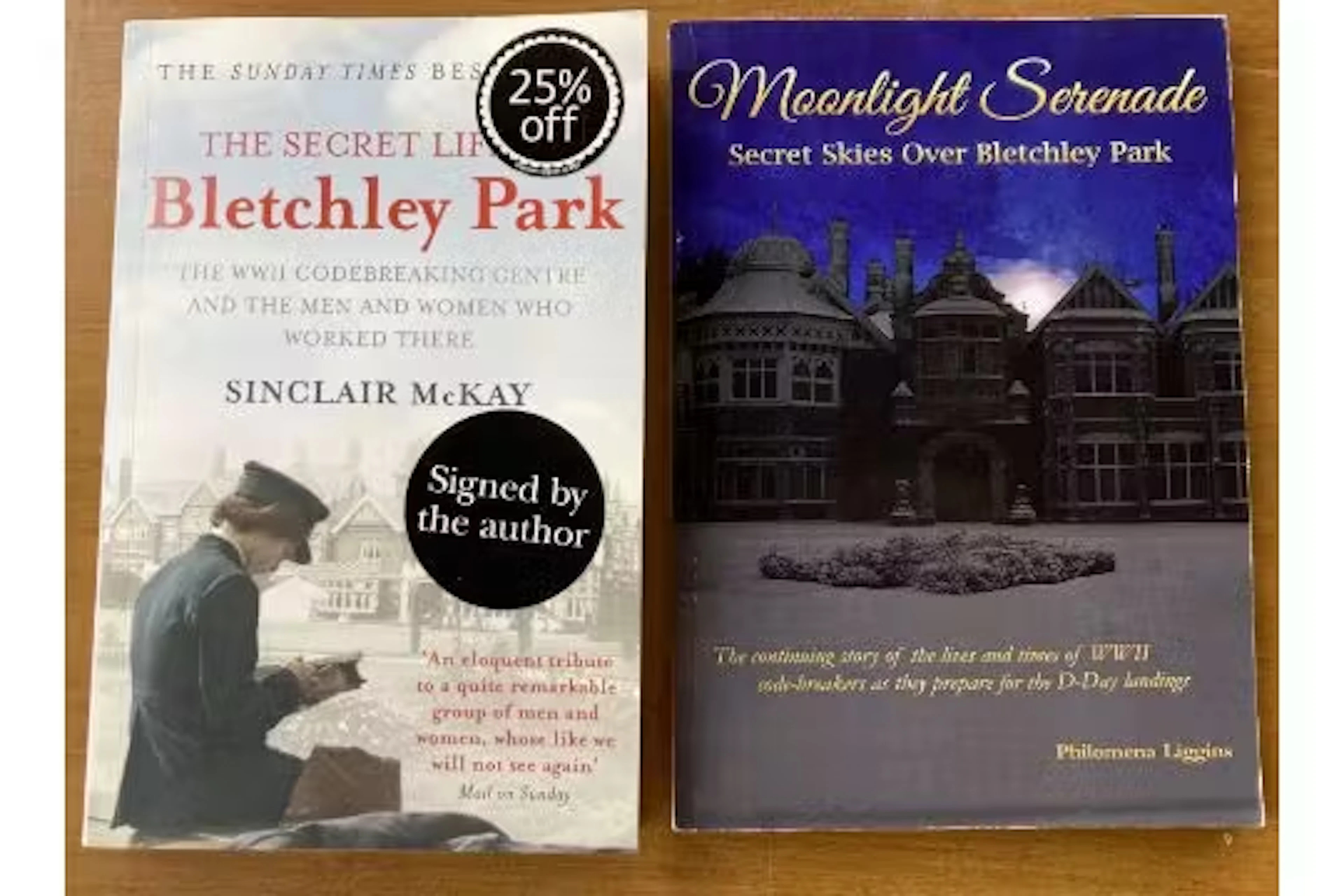 The Secret Life of Bletchley Park Sinclair McKay Signed Paperback