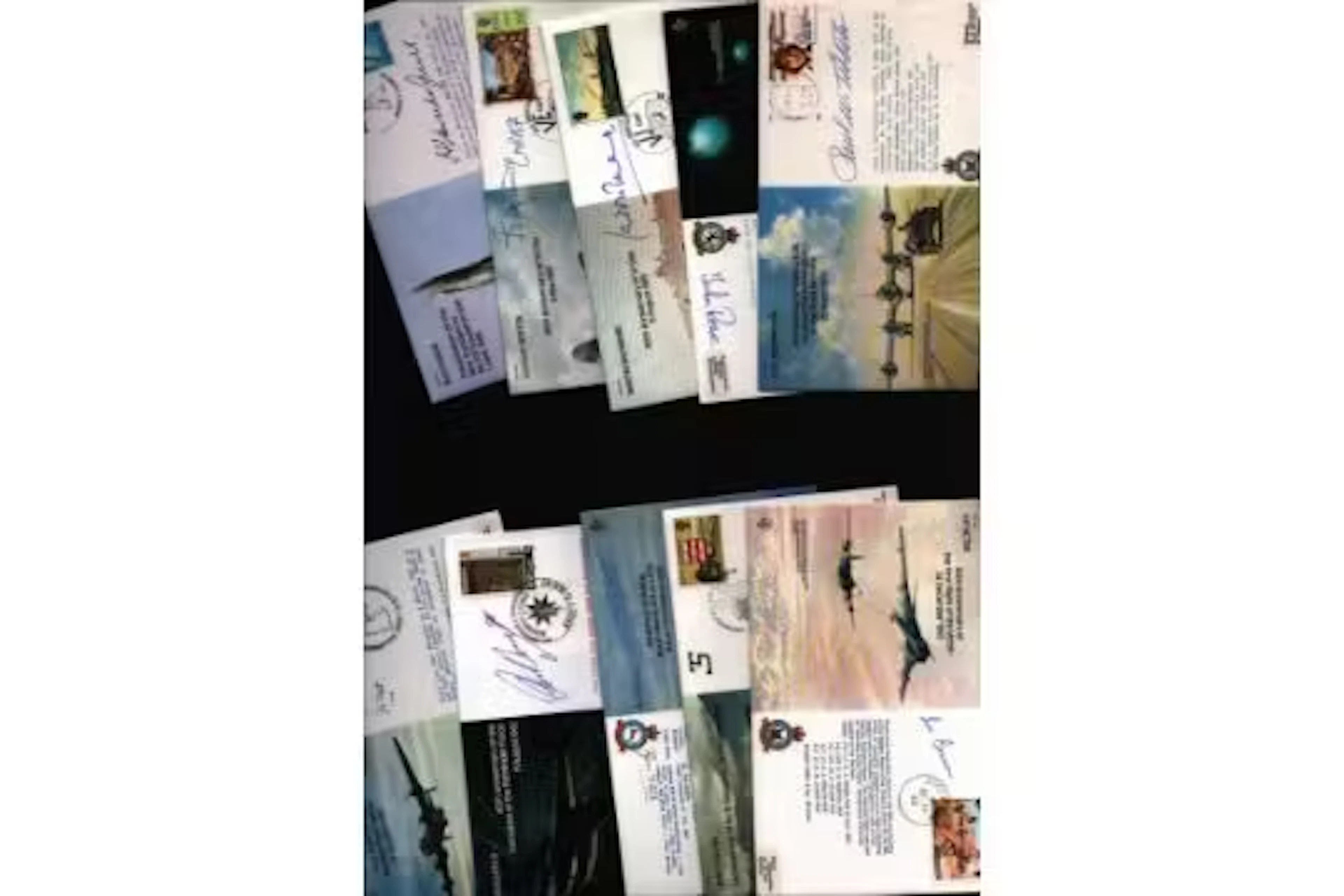 WWII FDC collection 10, signed includes great signatures and subjects