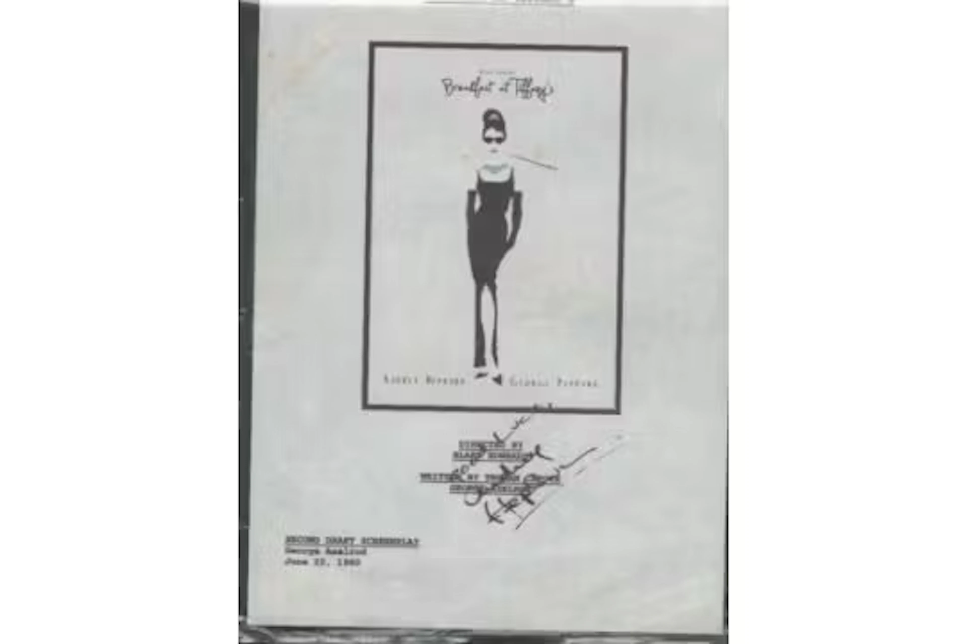 Audrey Hepburn signed A4 page. Good condition. All autographs come