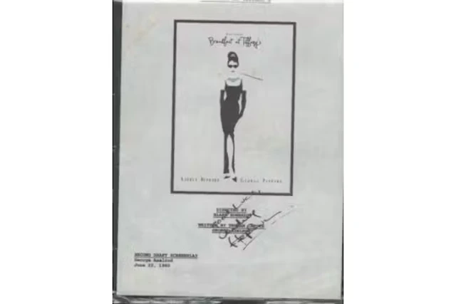 Audrey Hepburn signed A4 page. Good condition. All autographs come