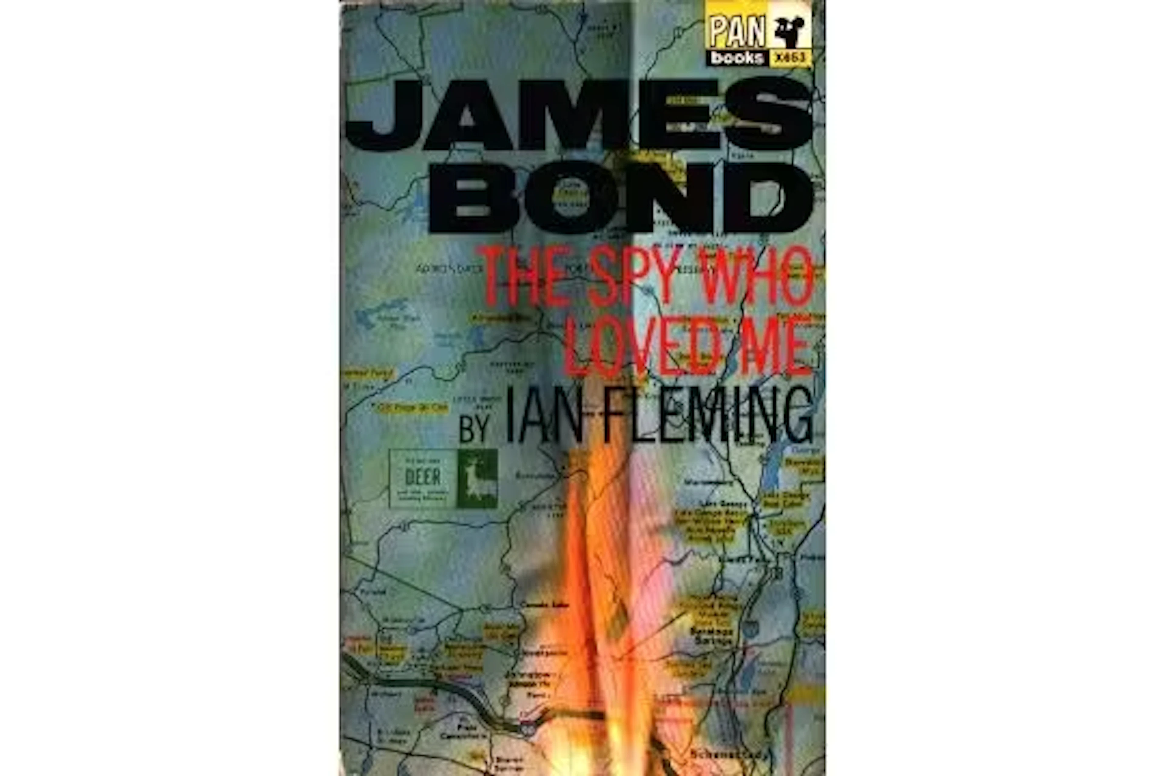 James Bond The Spy Who Loved Me by Ian Fleming paperback book. We