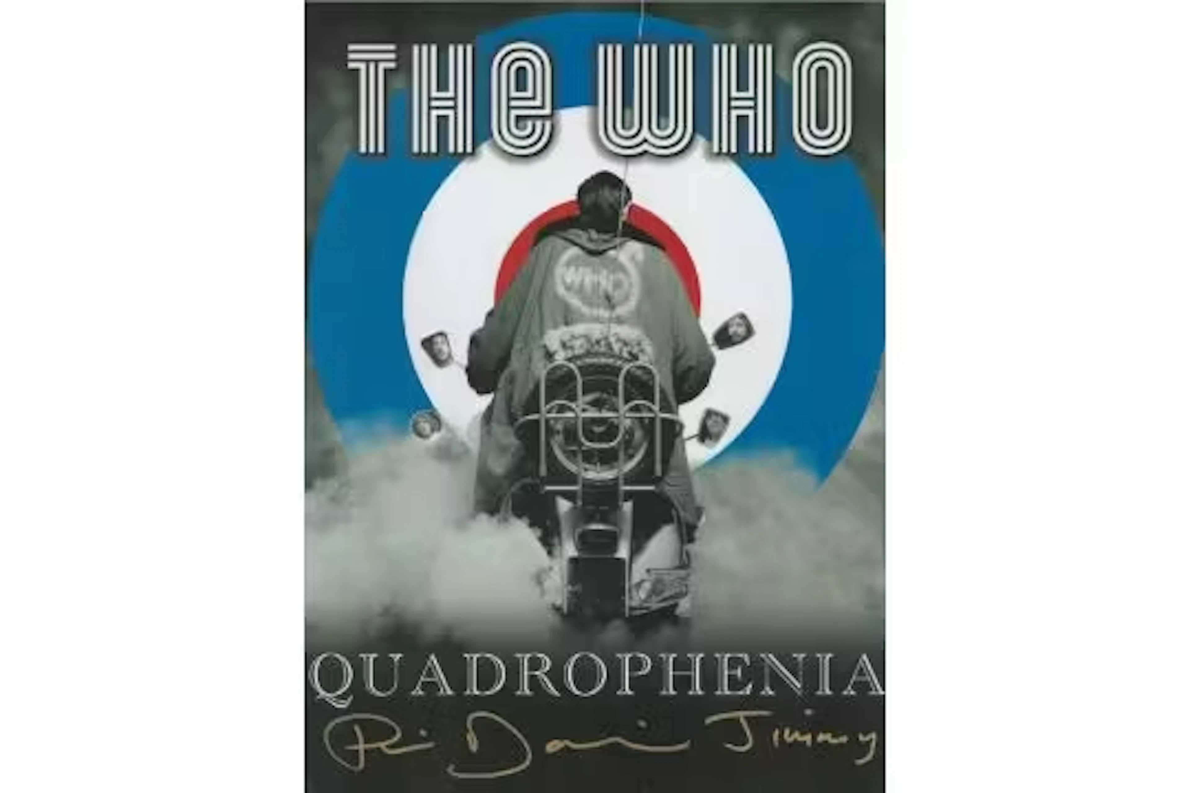 Phil Daniels signed The Who Quadrophenia 16x12 inch colour print.