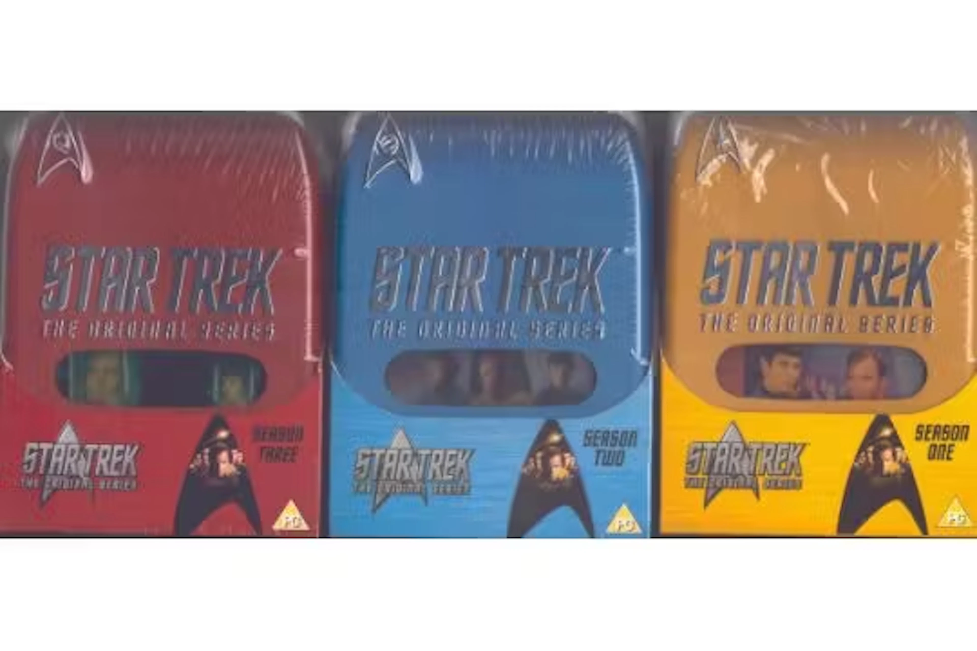 Star Trek the Original Series collection season one, two and three