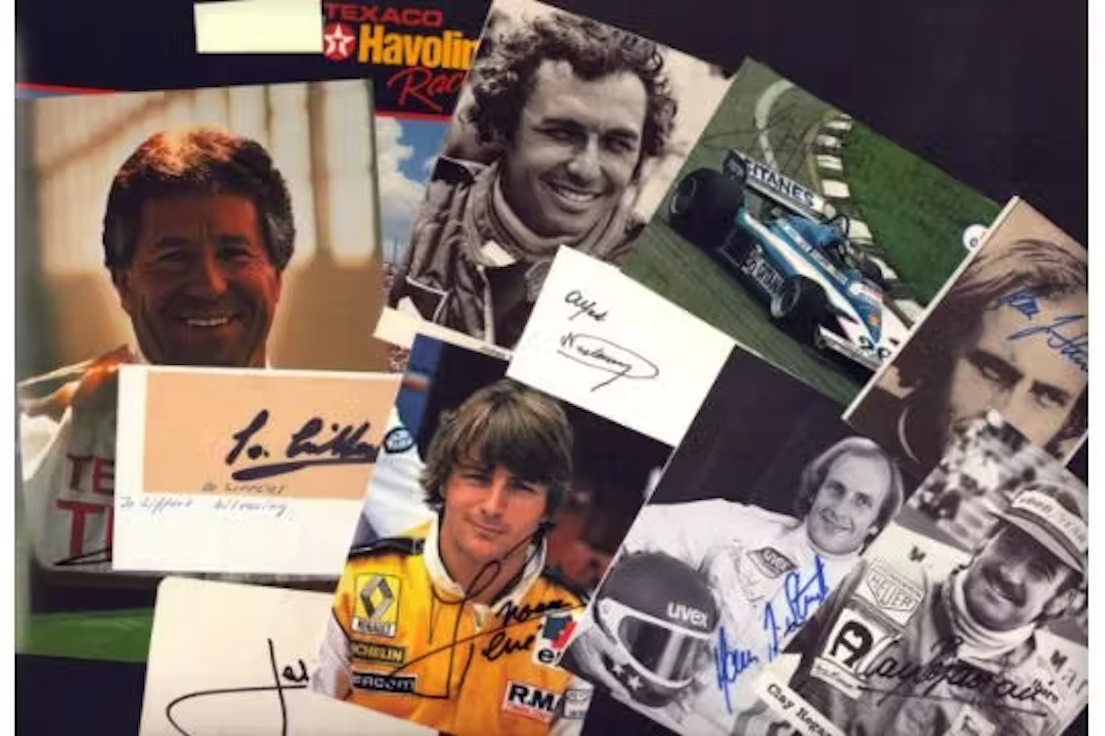 1960,s and 1970,s Motor Racing collection 10, assorted legendary names