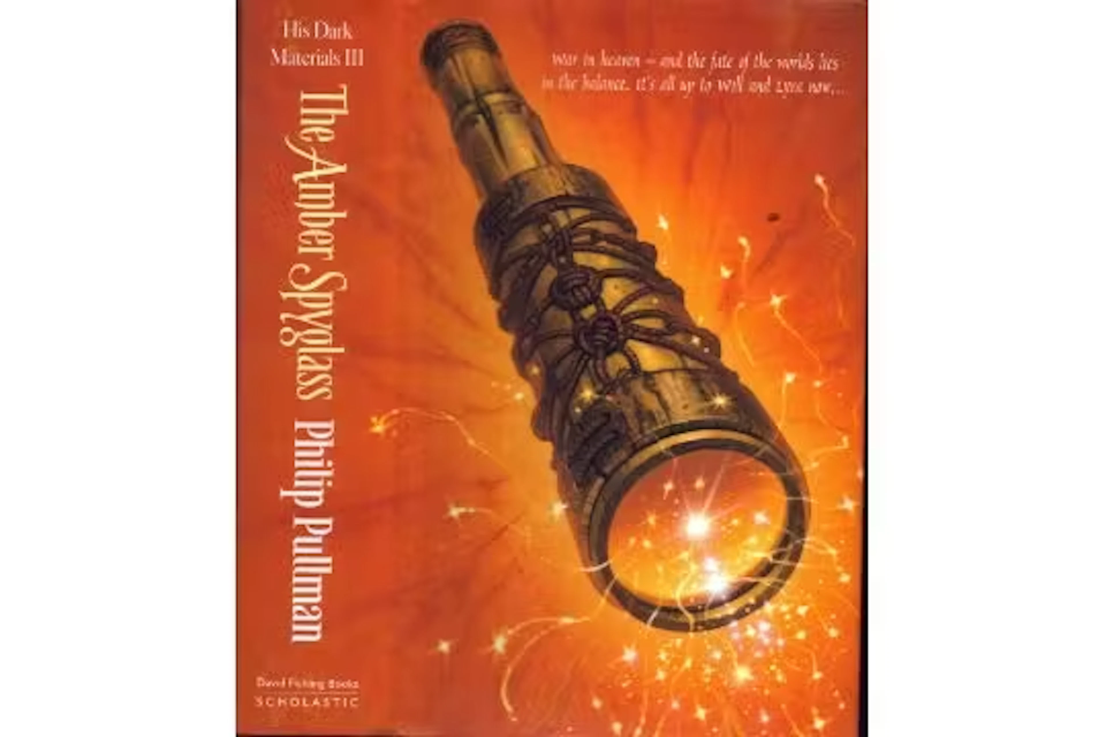 The Amber Spyglass 111 (No 3), by Philip Pullman. Published by David