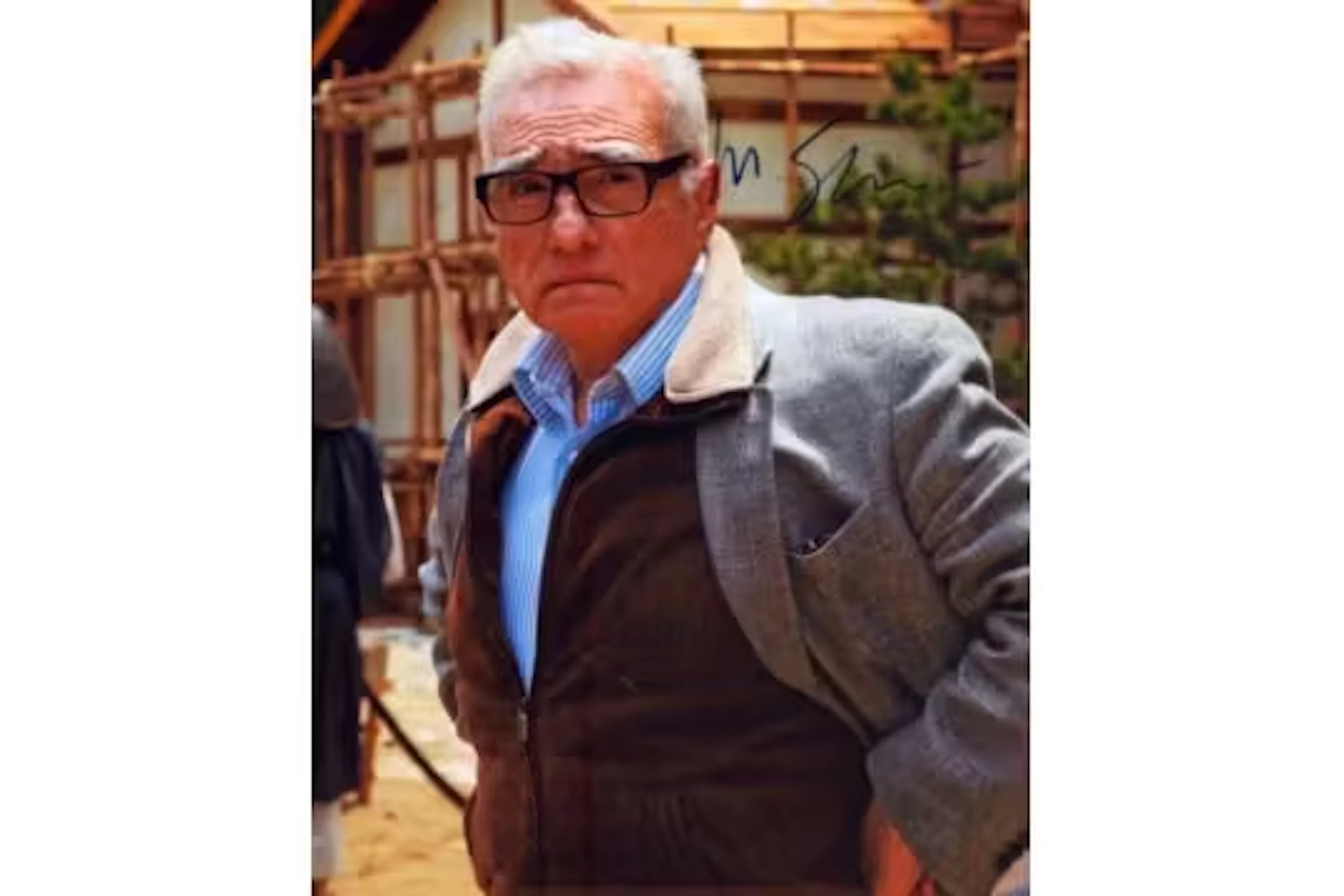 Martin Scorsese signed 10x8inch colour photo. Good condition. All