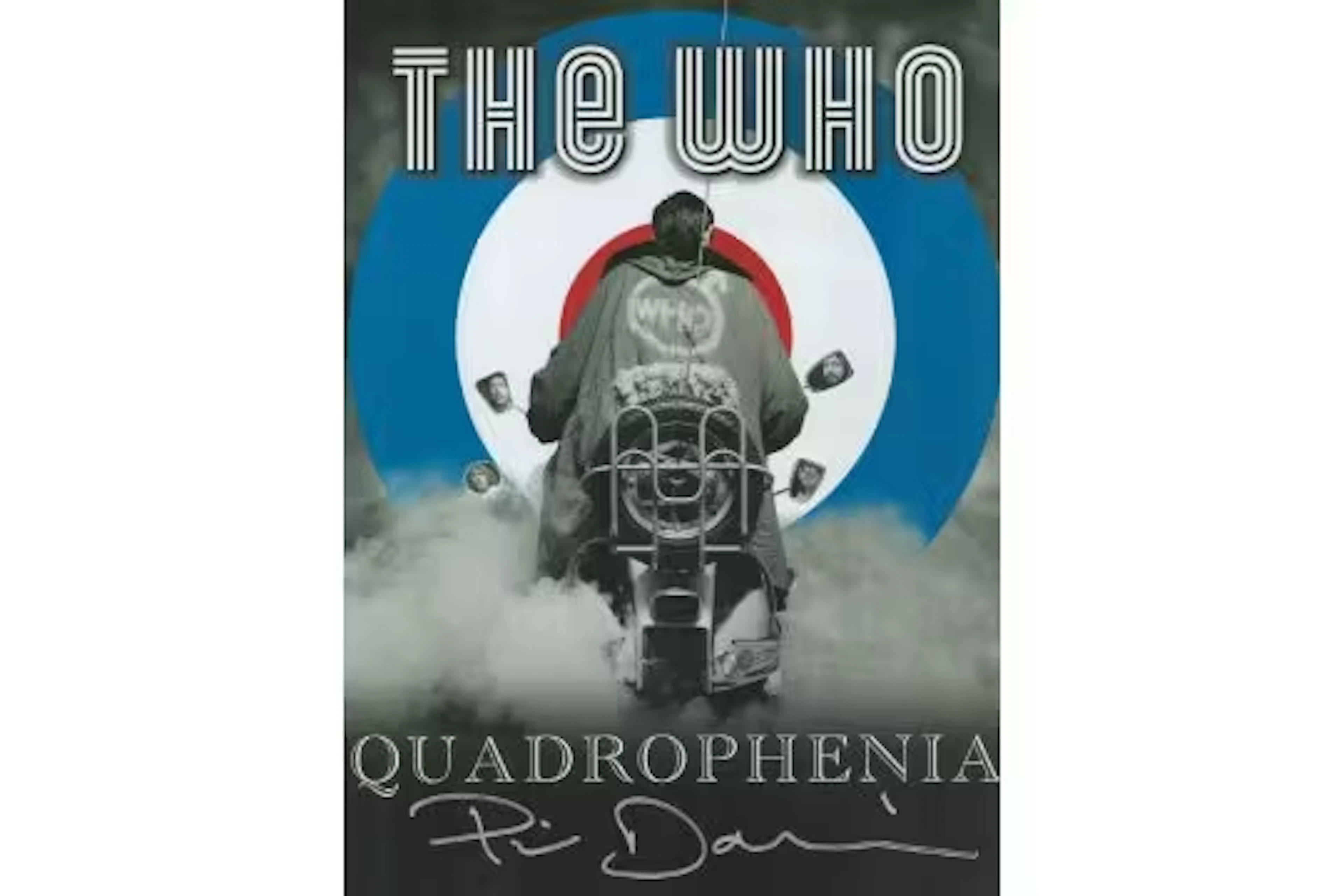 Phil Daniels signed The Who Quadrophenia 16x12 inch colour print.