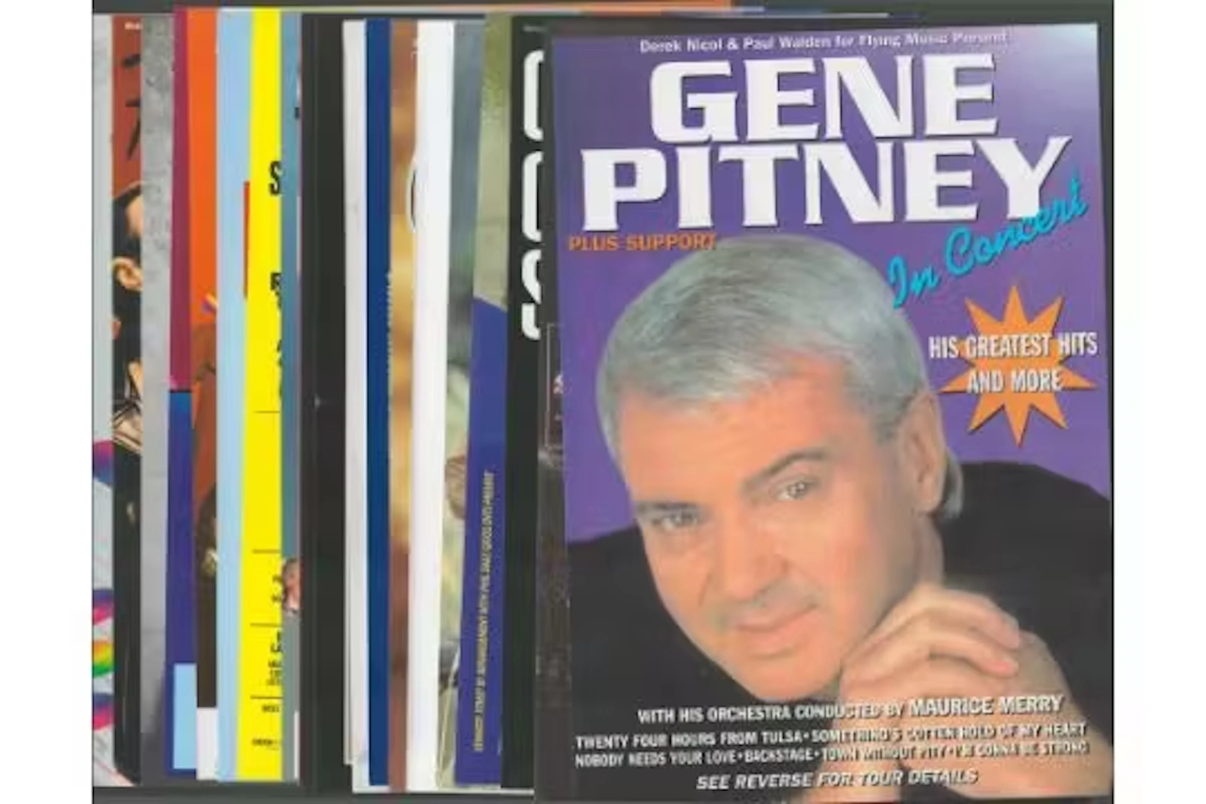 Entertainment Collection. Approx 20 unsigned concert flyers with artists