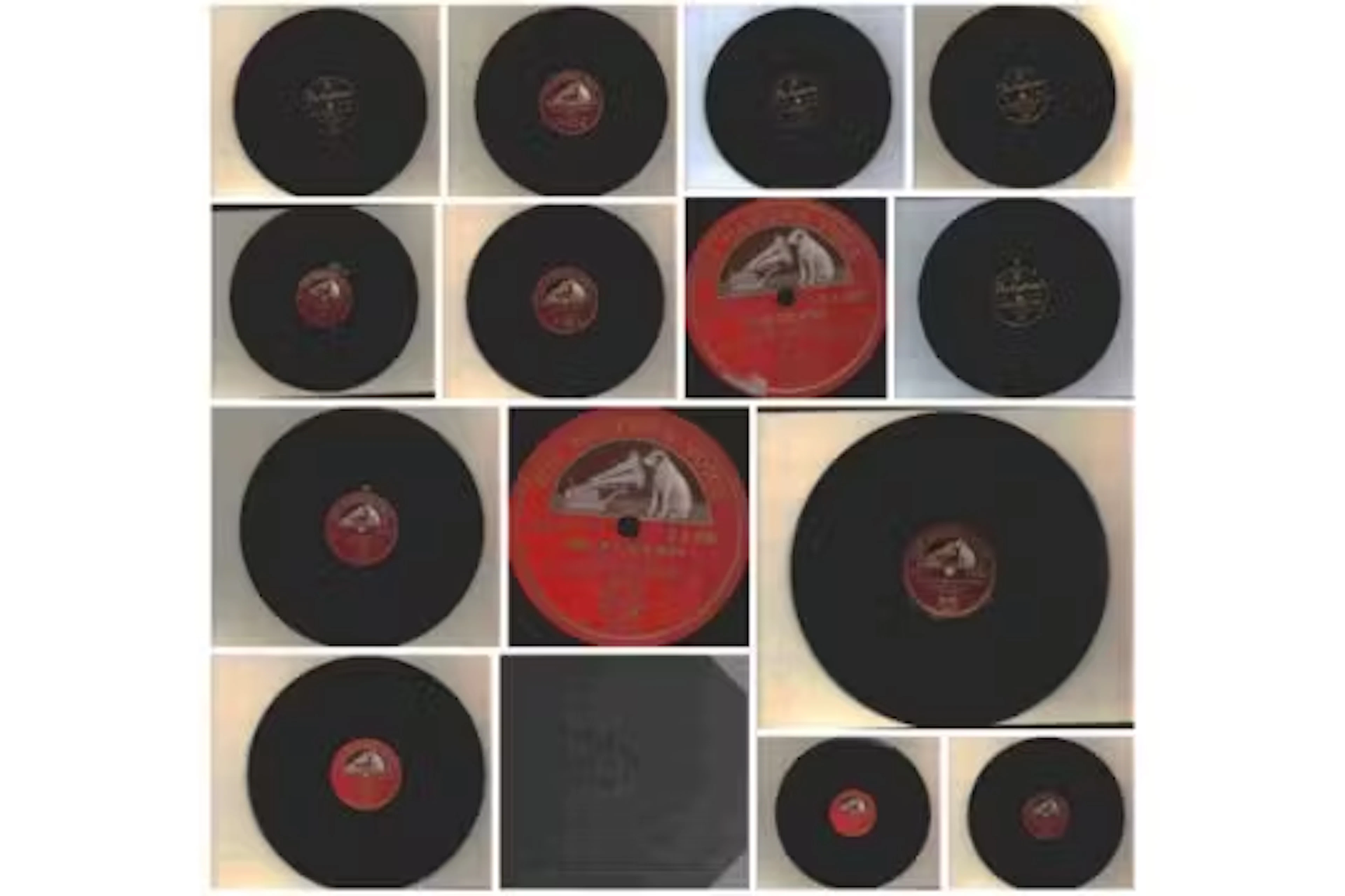 MUSIC Album 7 LPs Speed 78 RPM "His Master's Voice" by The Gramophone