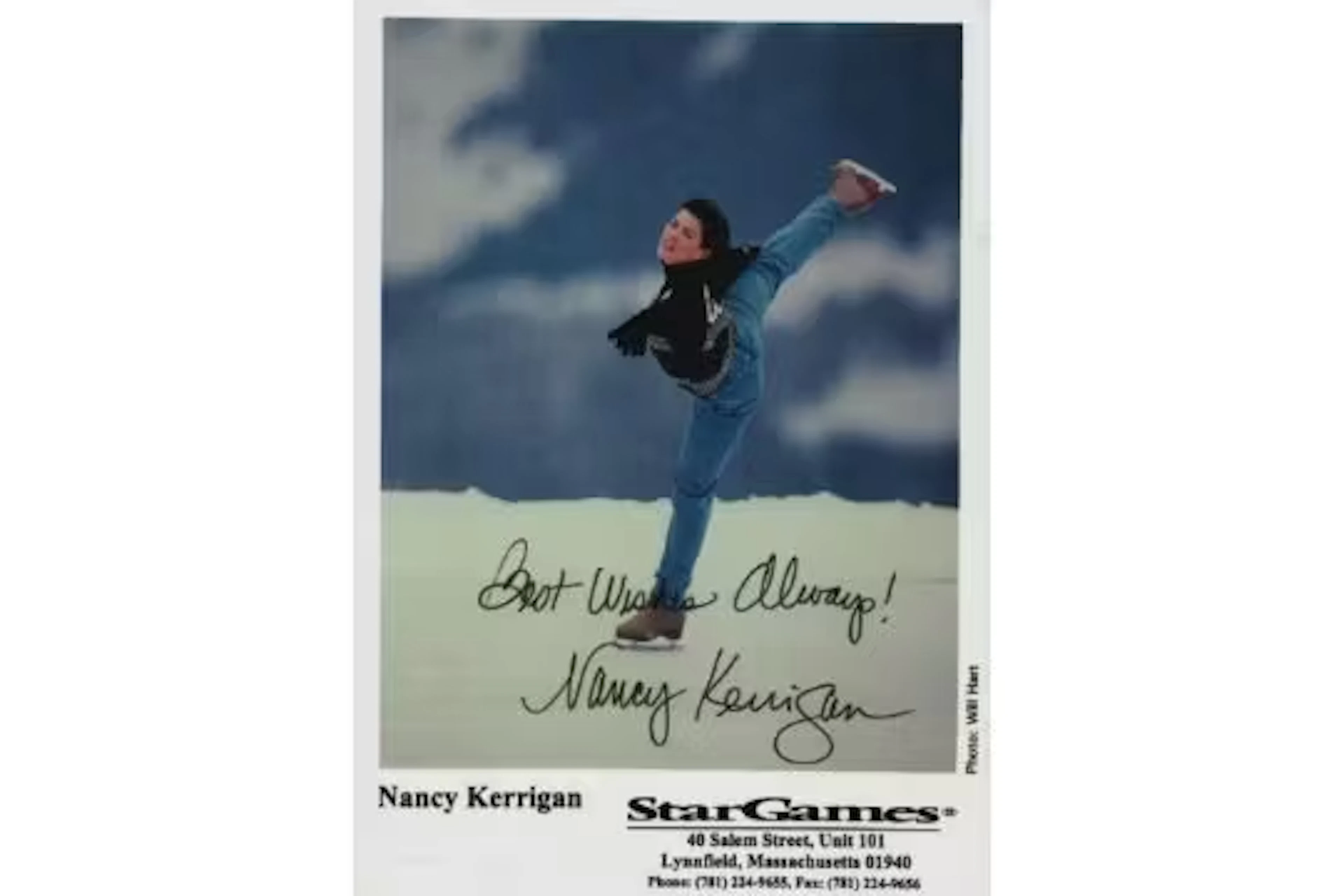 Nancy Kerrigan signed 7x5 inch colour photo. Nancy Ann Kerrigan is