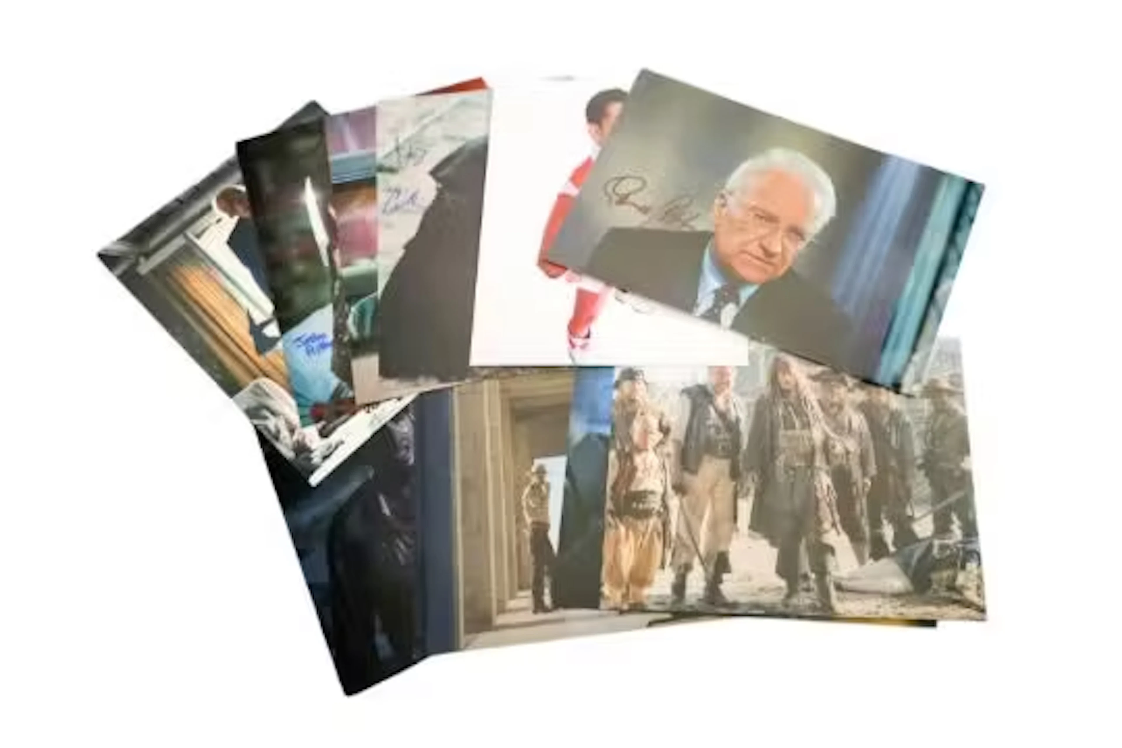 Entertainment signed photo collection. Lew Temple, Michael Bailey-Smith