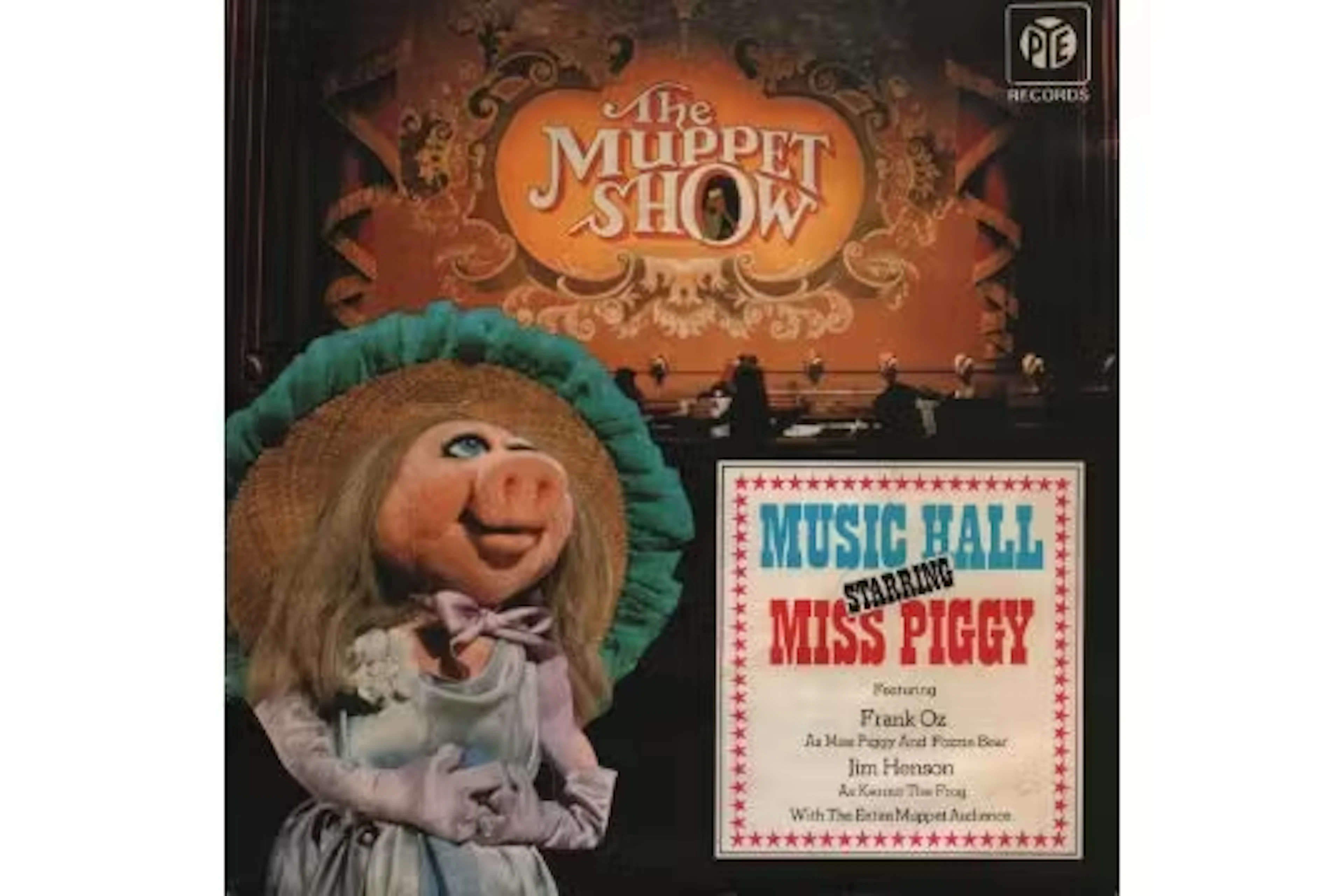 The Muppet Show 1977 Music Hall starring Miss Piggy 45rpm vinyl record