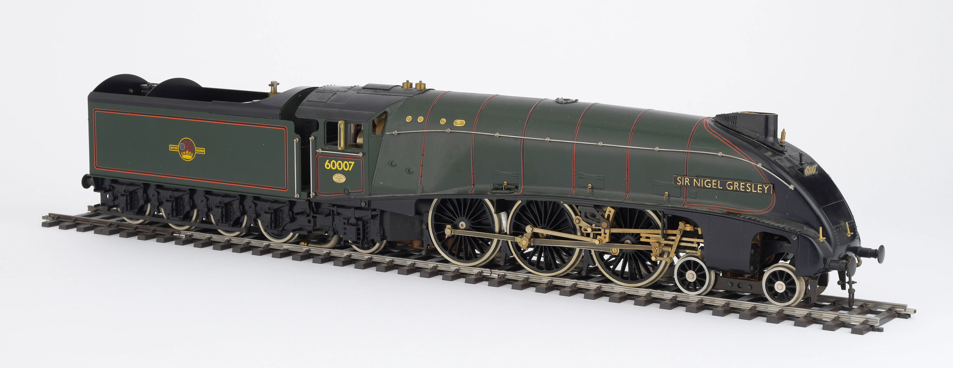 Modèle réduit de locomotive à vapeur Fulgurex-Aster et son tender, écartement I
