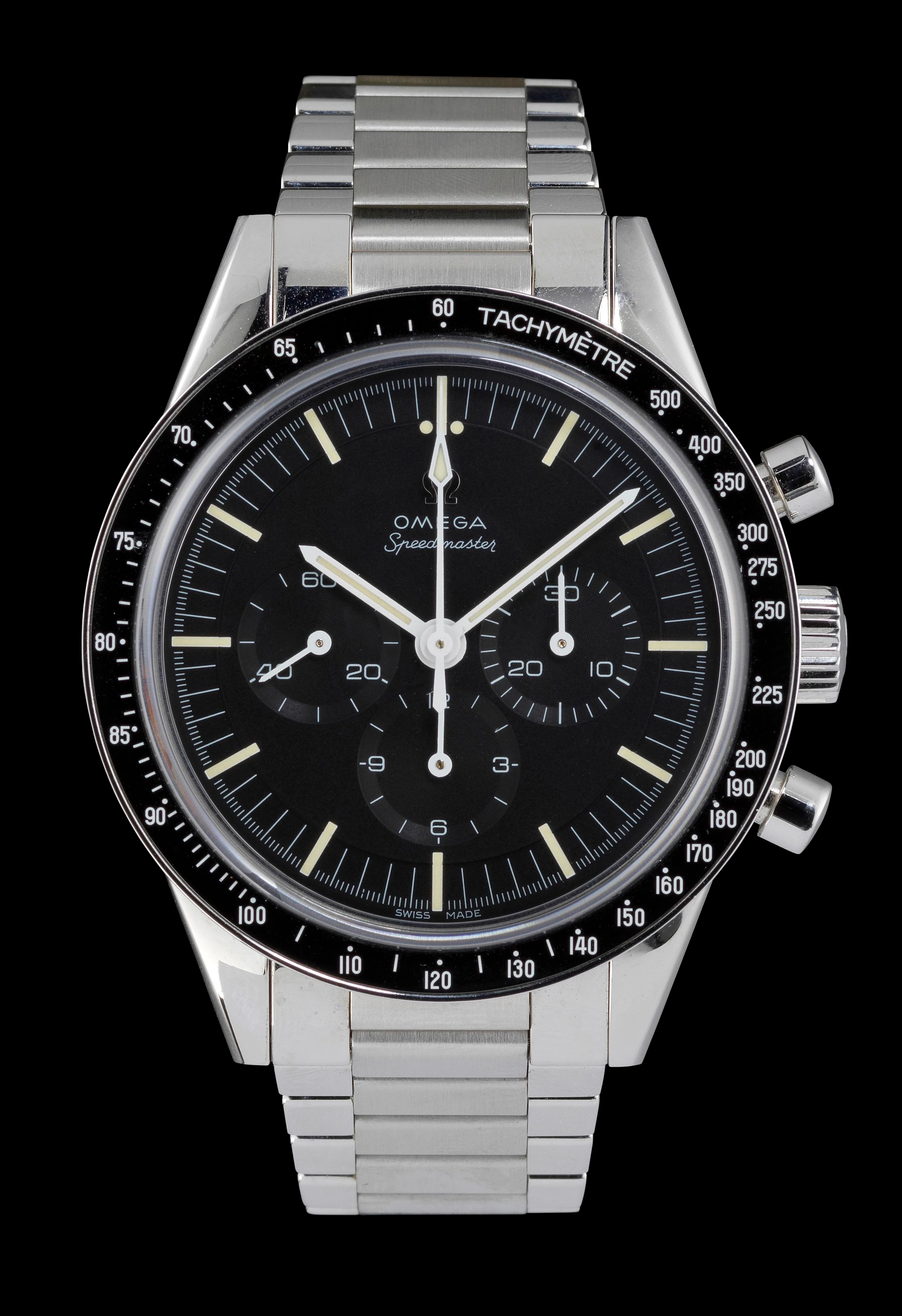 Omega, Speedmaster professional Moonwatch, éd. white, montre chronographe