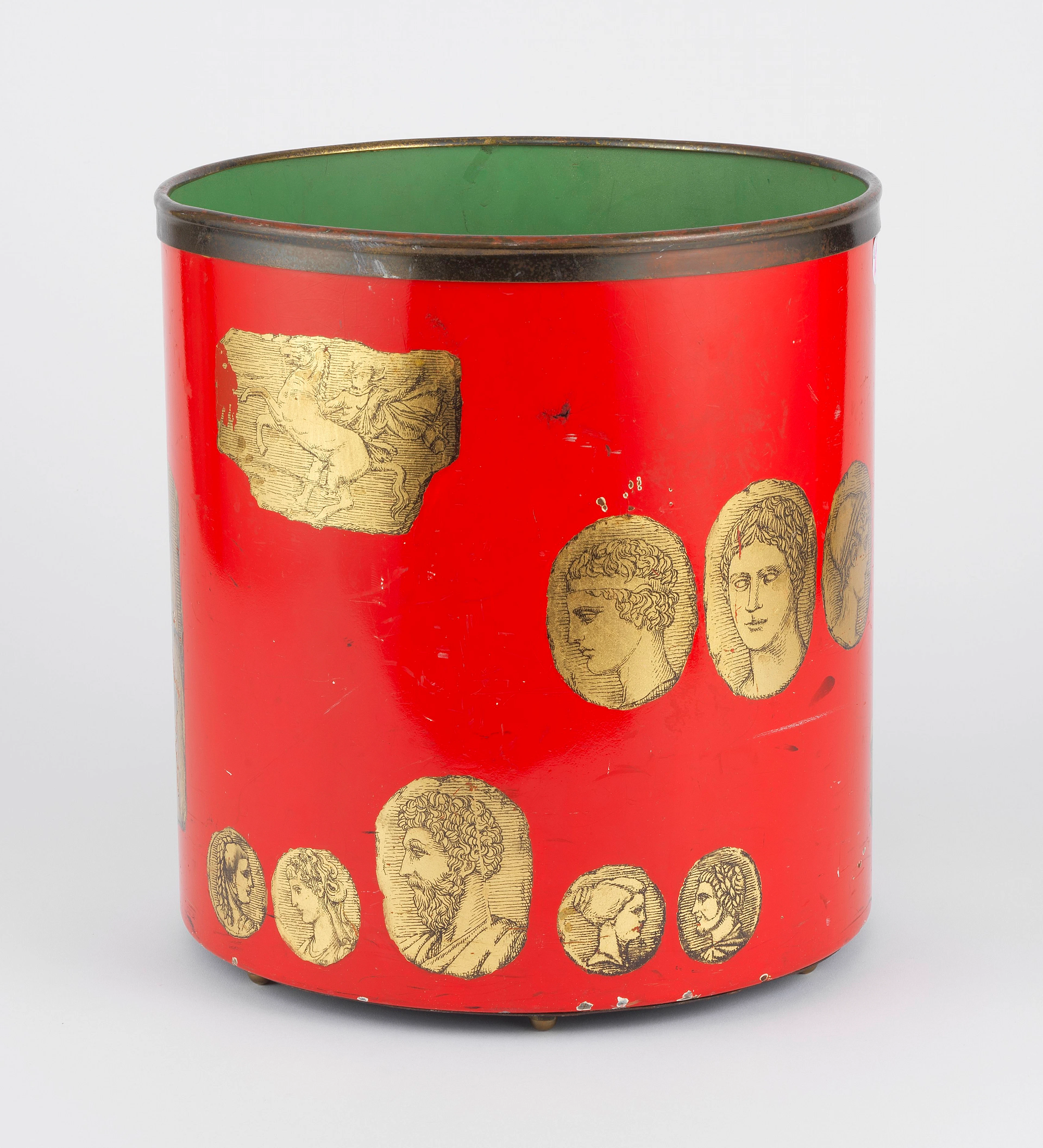Poubelle " Monete romane", Fornasetti Milano