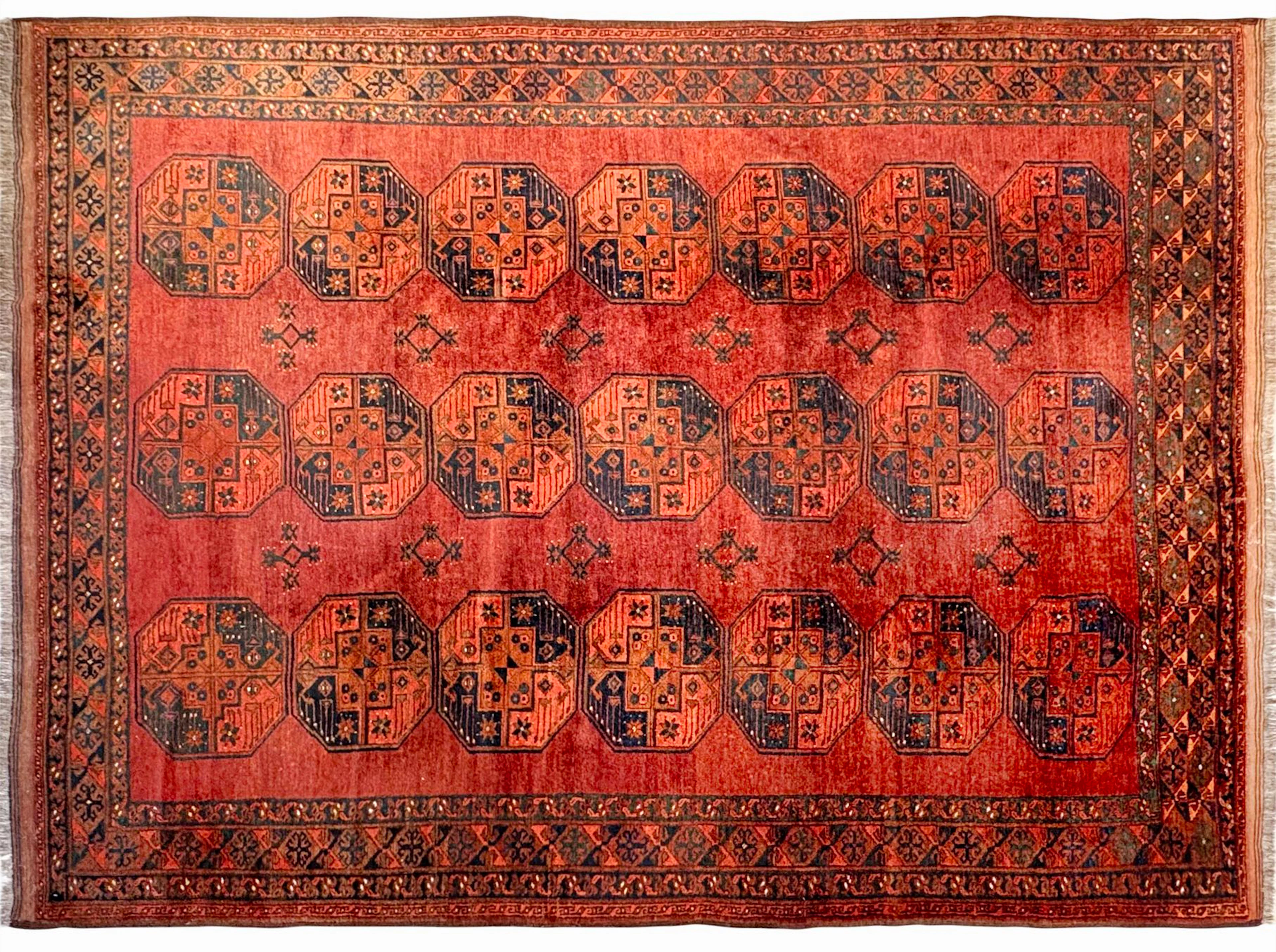 Tapis Ersari afghan, Afghanistan, milieu XXe s