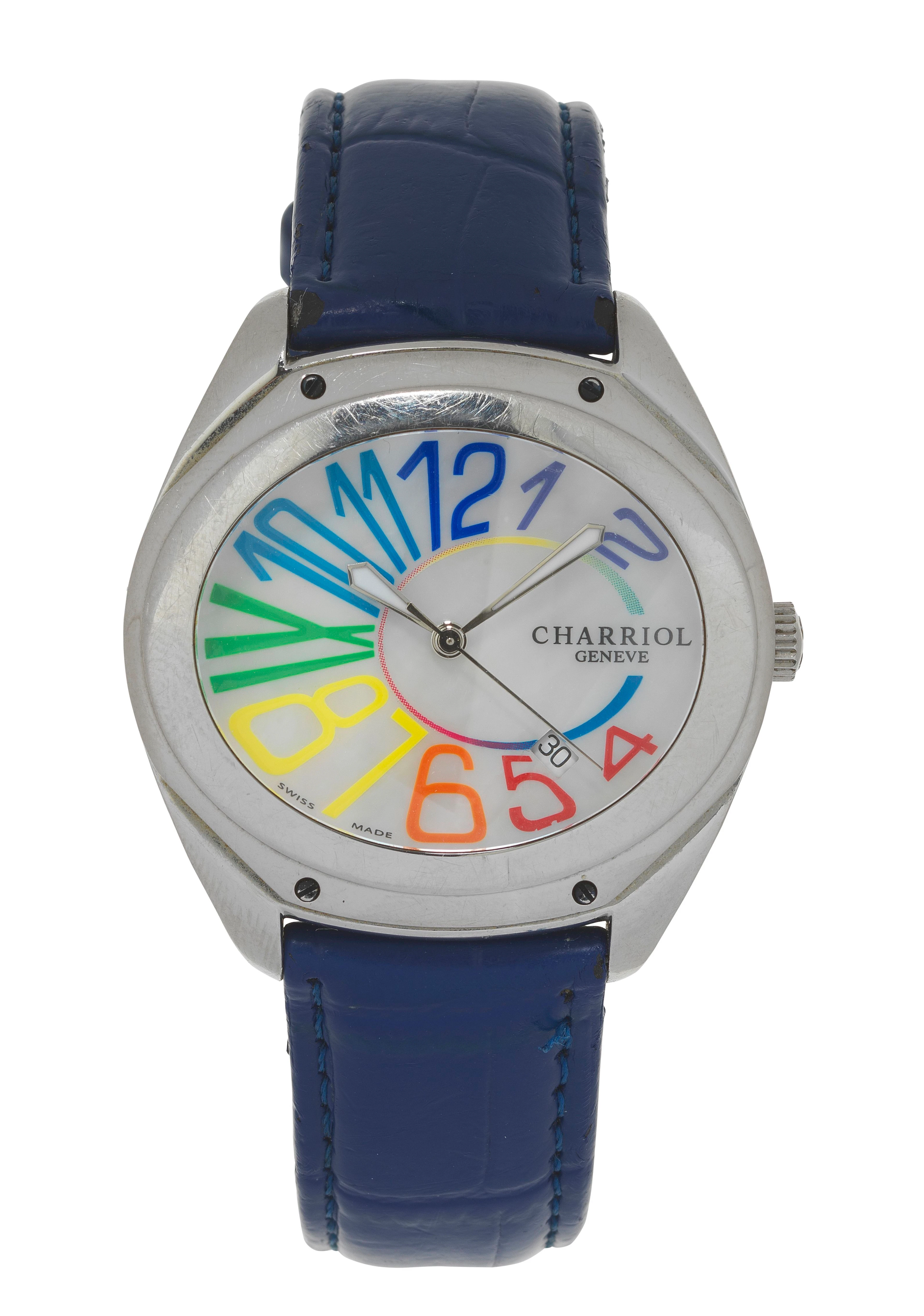 Charriol, montre ovale à quartz