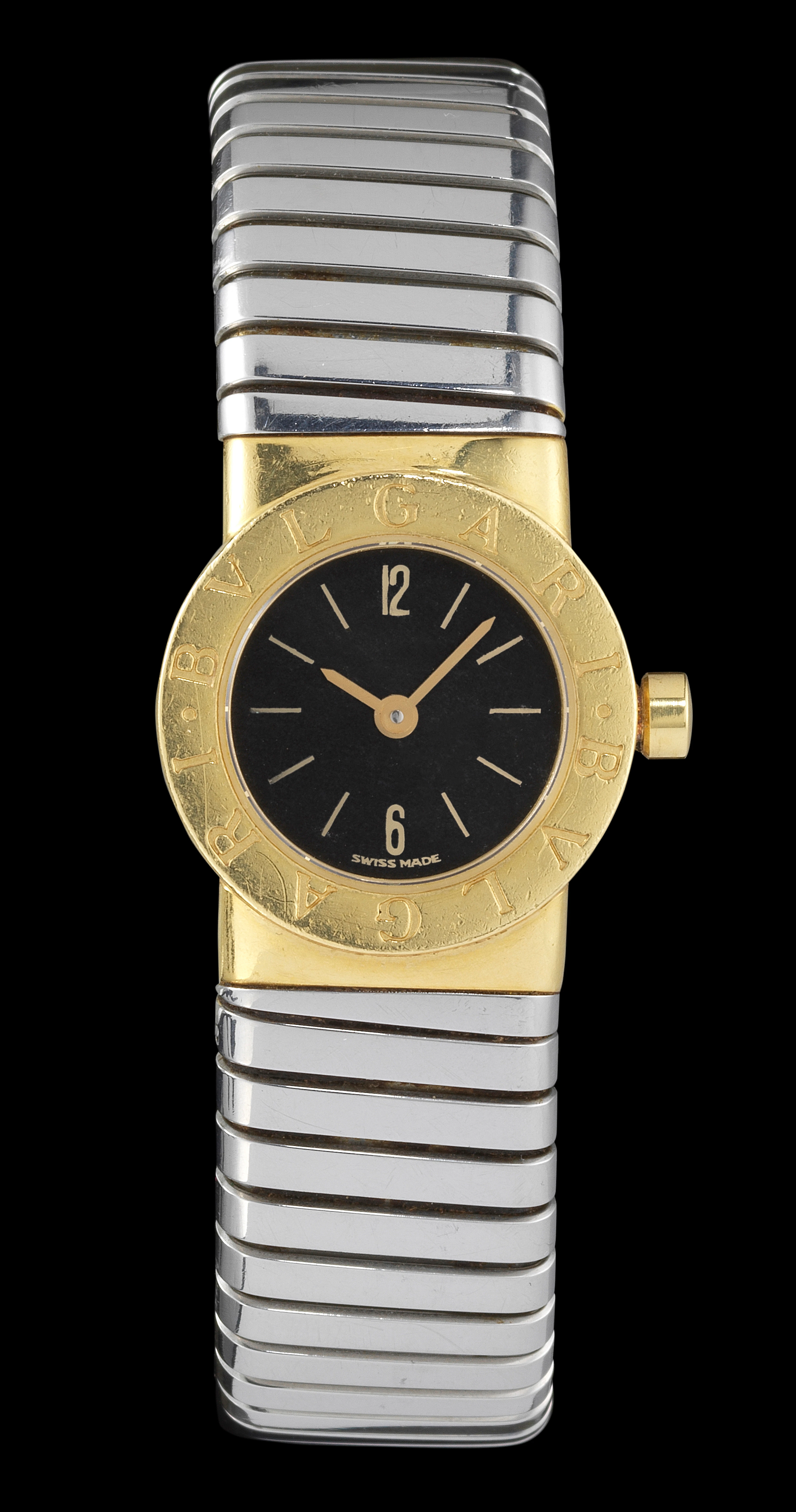 Bulgari, montre-bracelet ronde à quartz