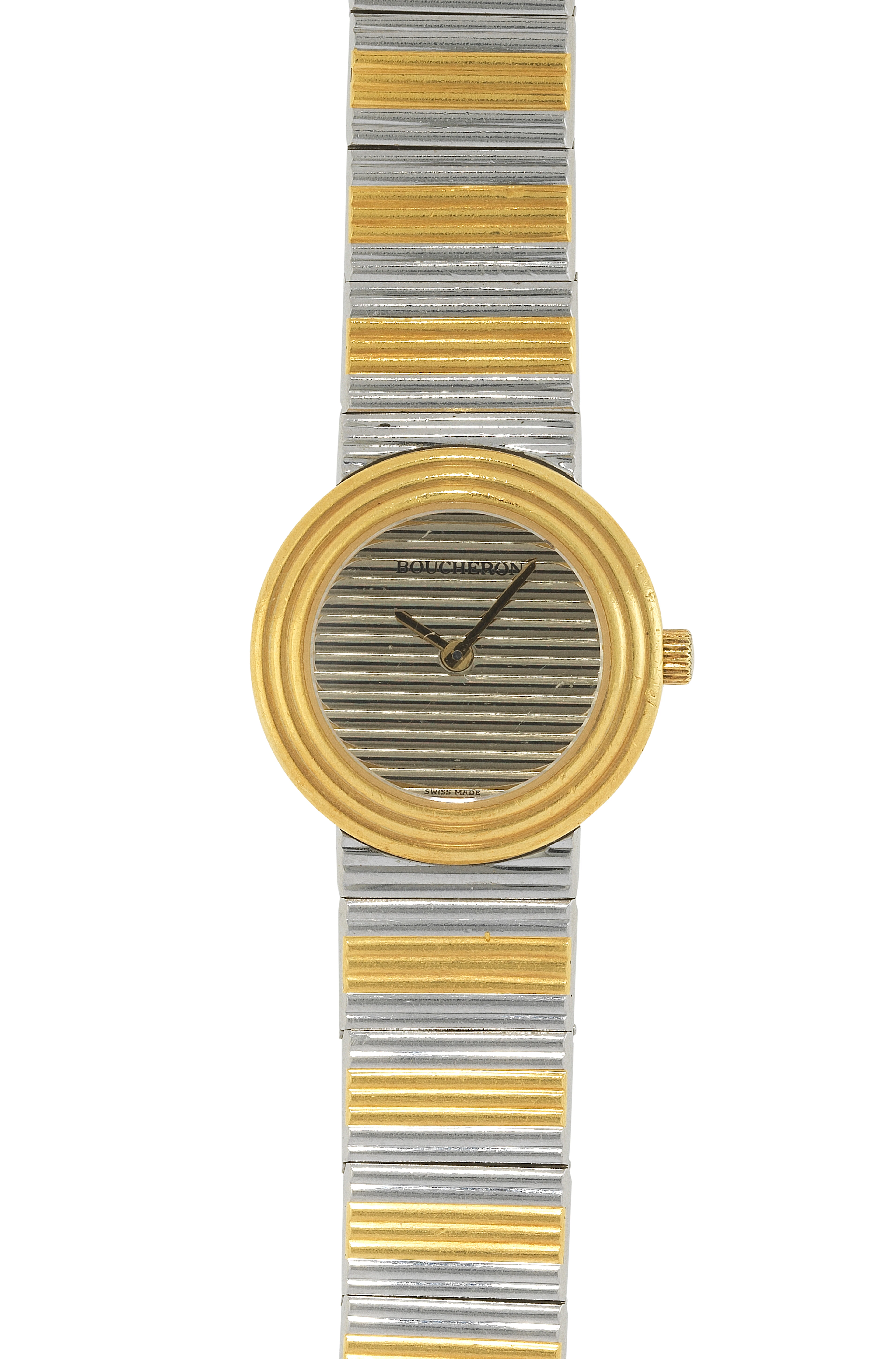 Boucheron, montre-bracelet ronde à quartz