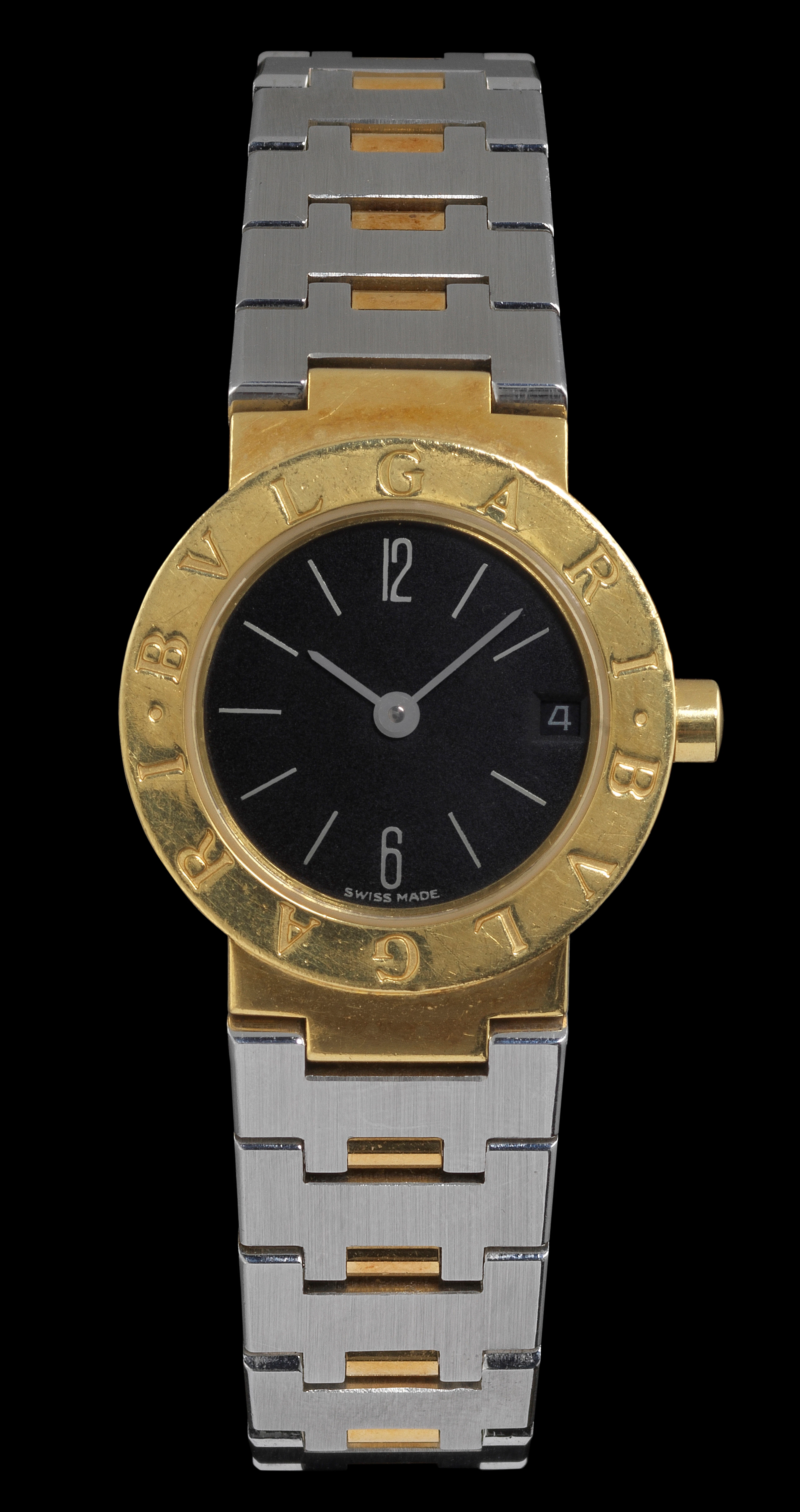 Bulgari, Bulgari Bulgari, montre-bracelet ronde à quartz