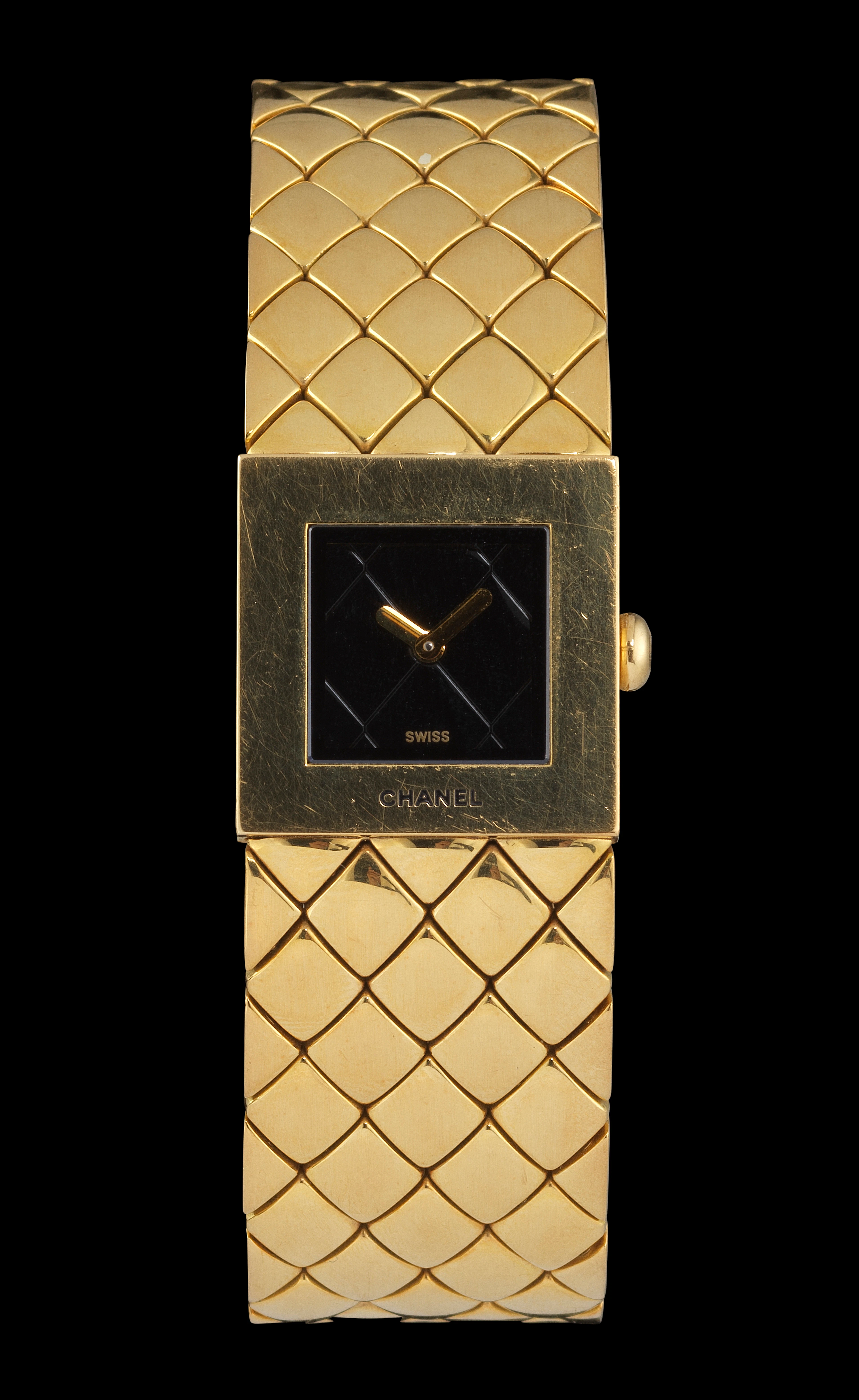 Chanel, montre-bracelet carrée à quartz