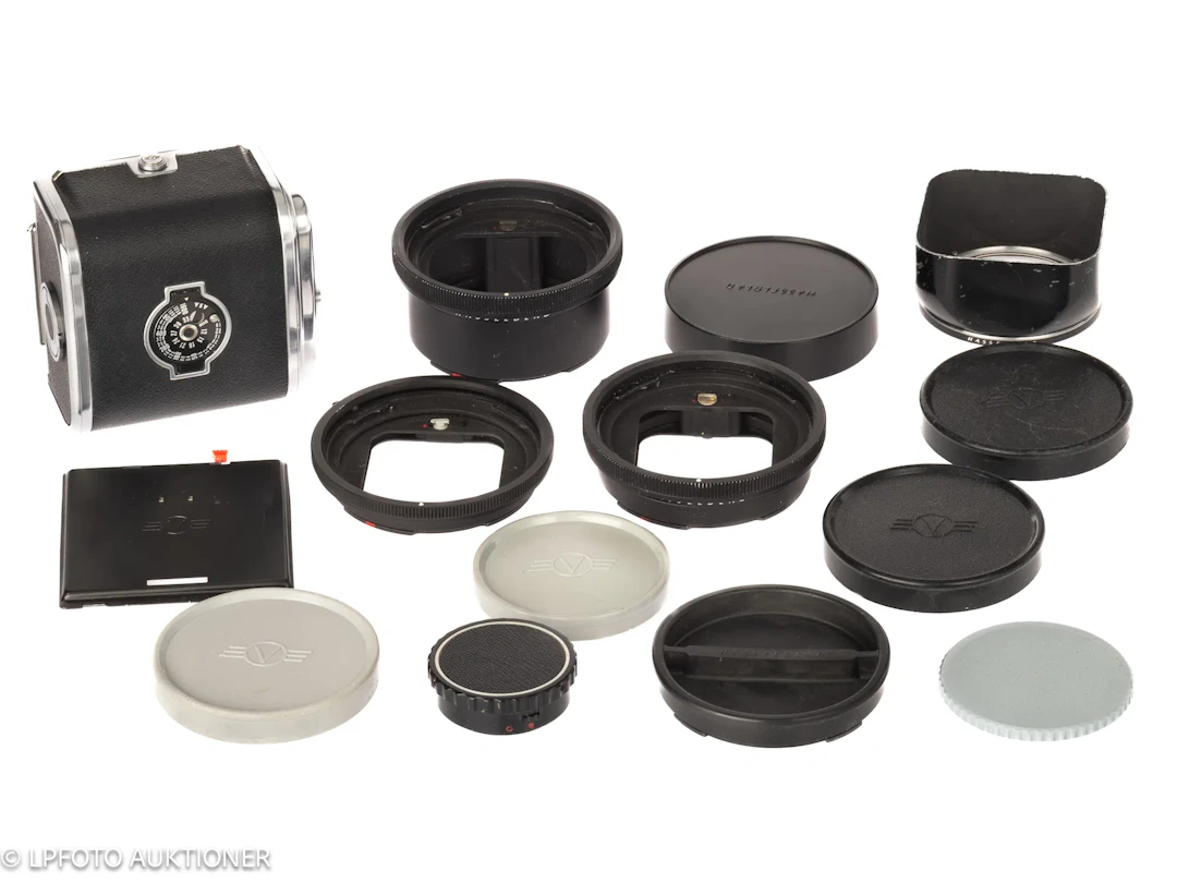 Lot with Hasselblad accessories