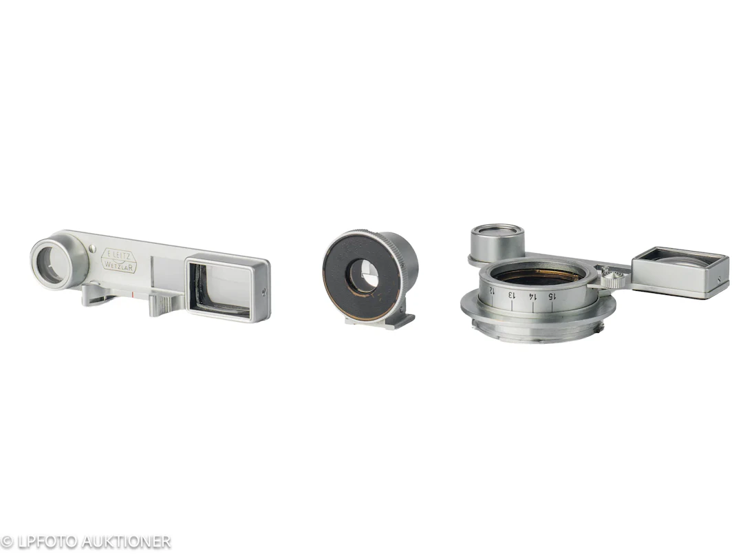 Lot with Leitz accessories