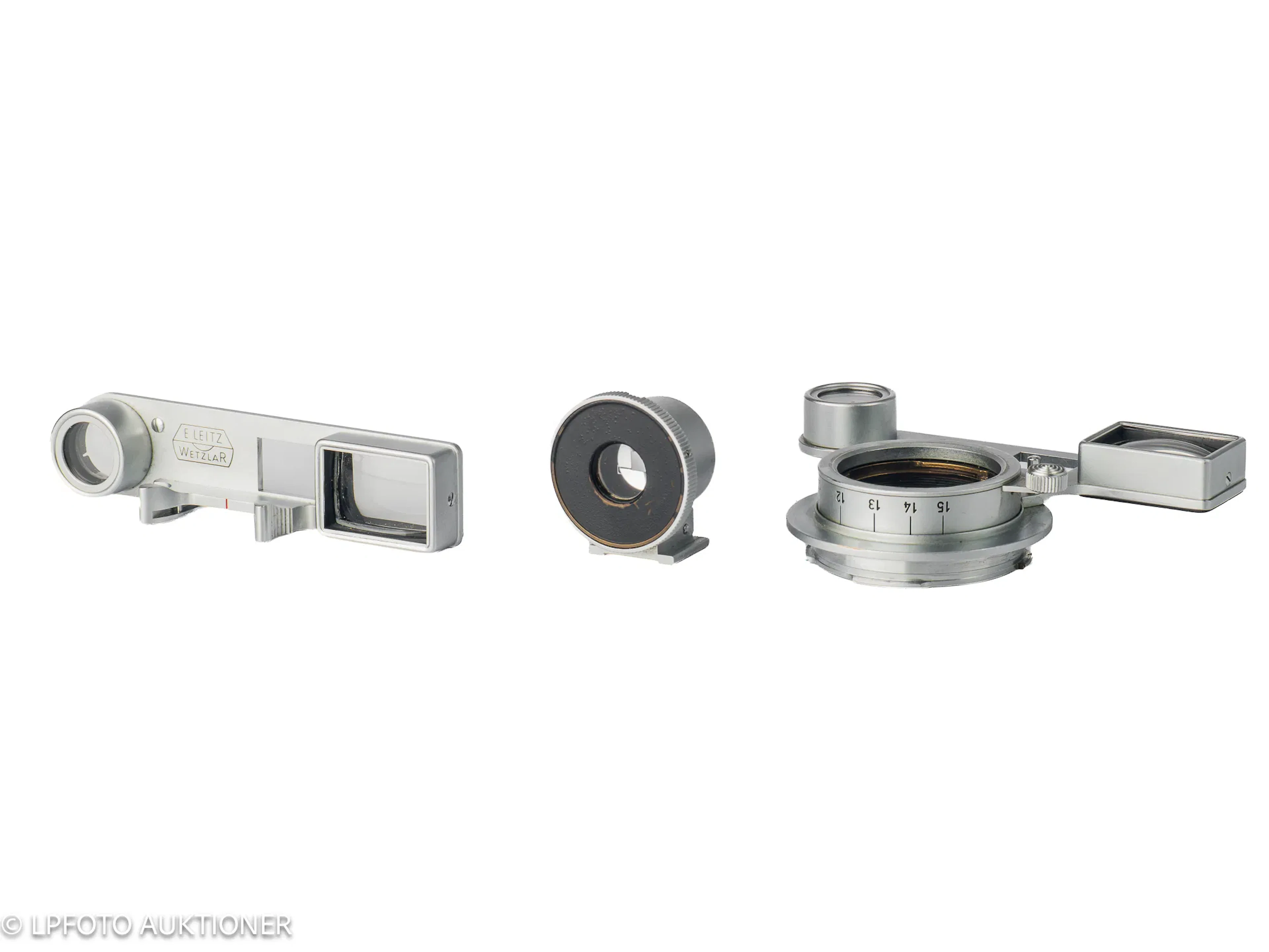 Lot with Leitz accessories