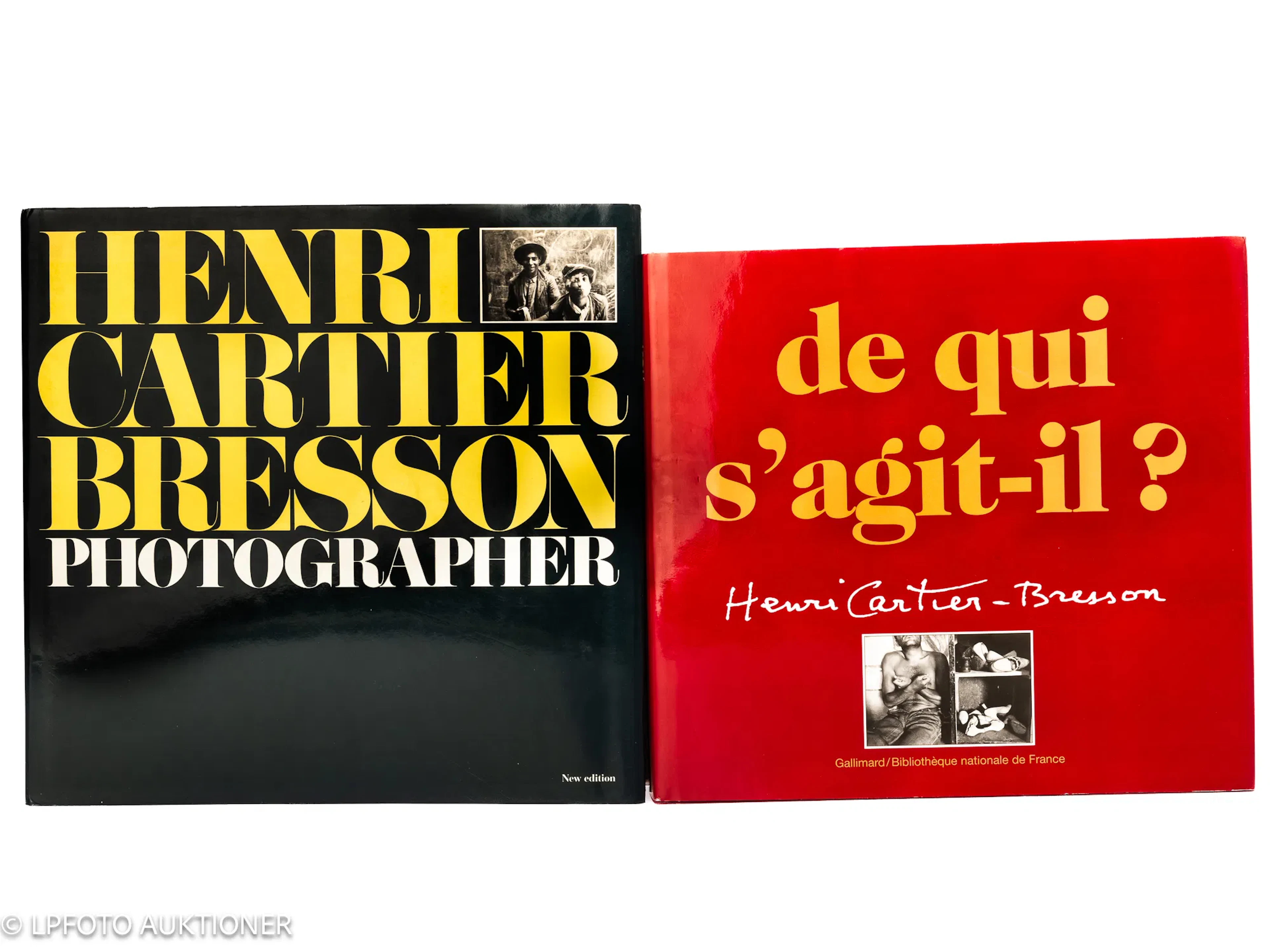 Two books by Henri Cartier-Bresson