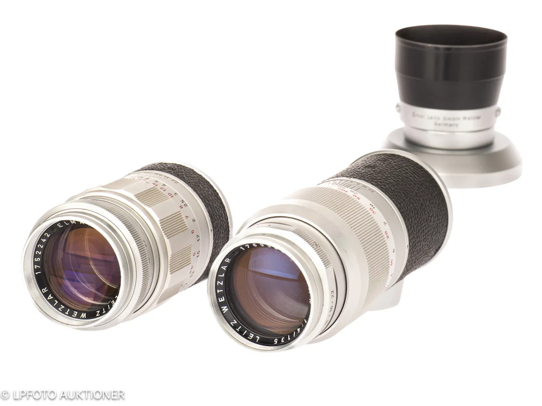 Lot with 2 Leica lenses