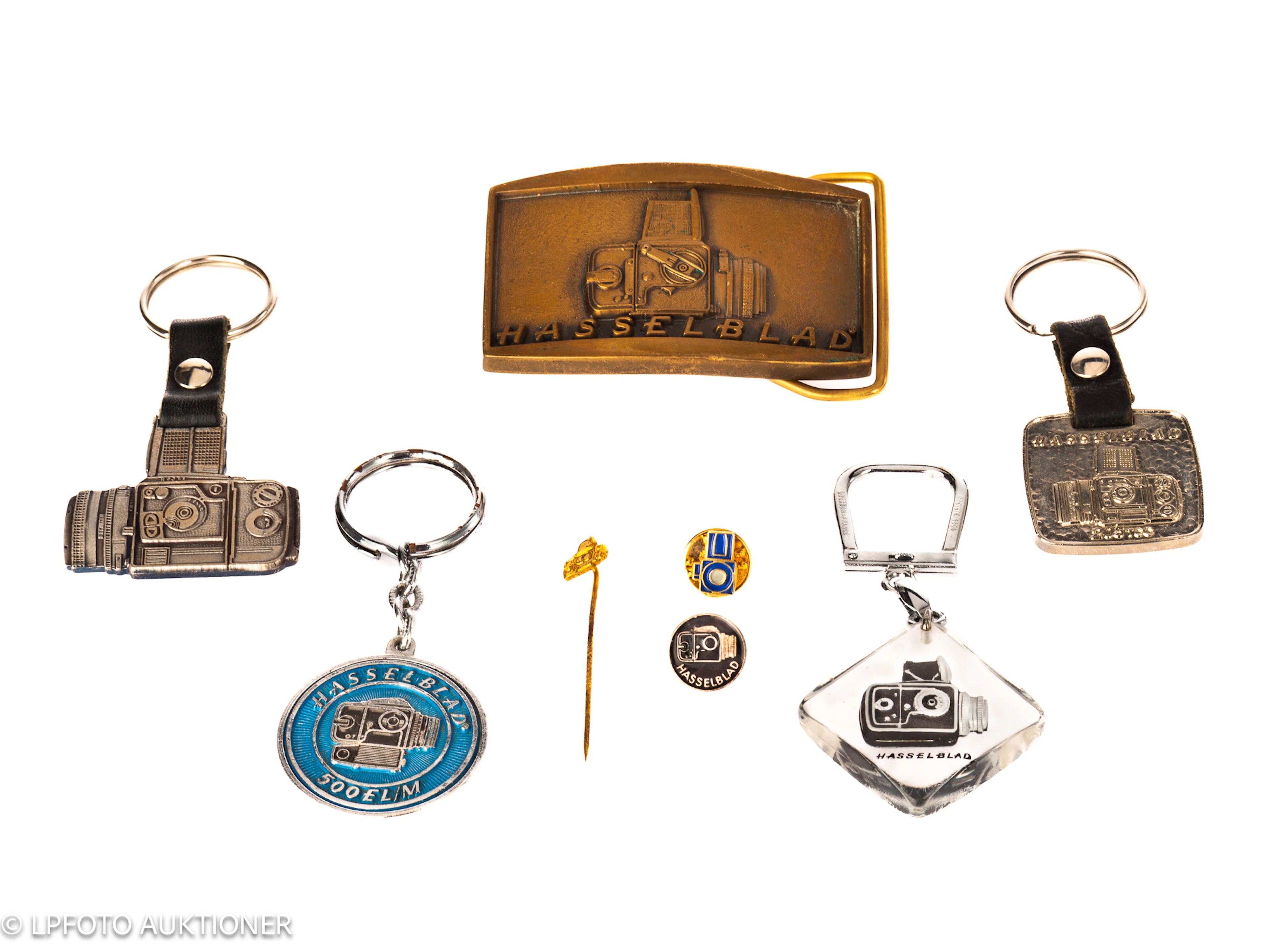 Lot with Hasselblad memorabilia