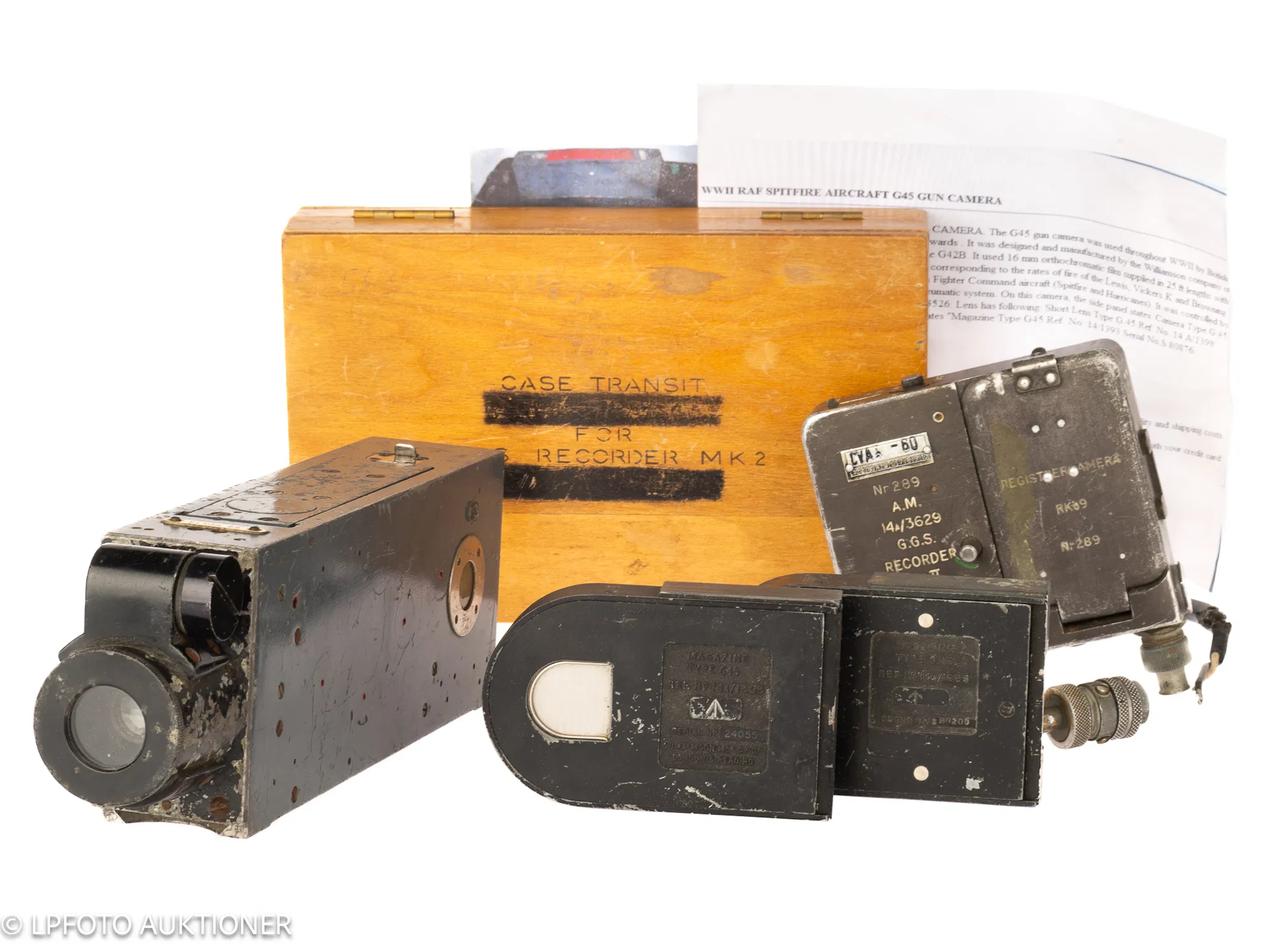 Williamson G45 Short Gun Camera & Magazine