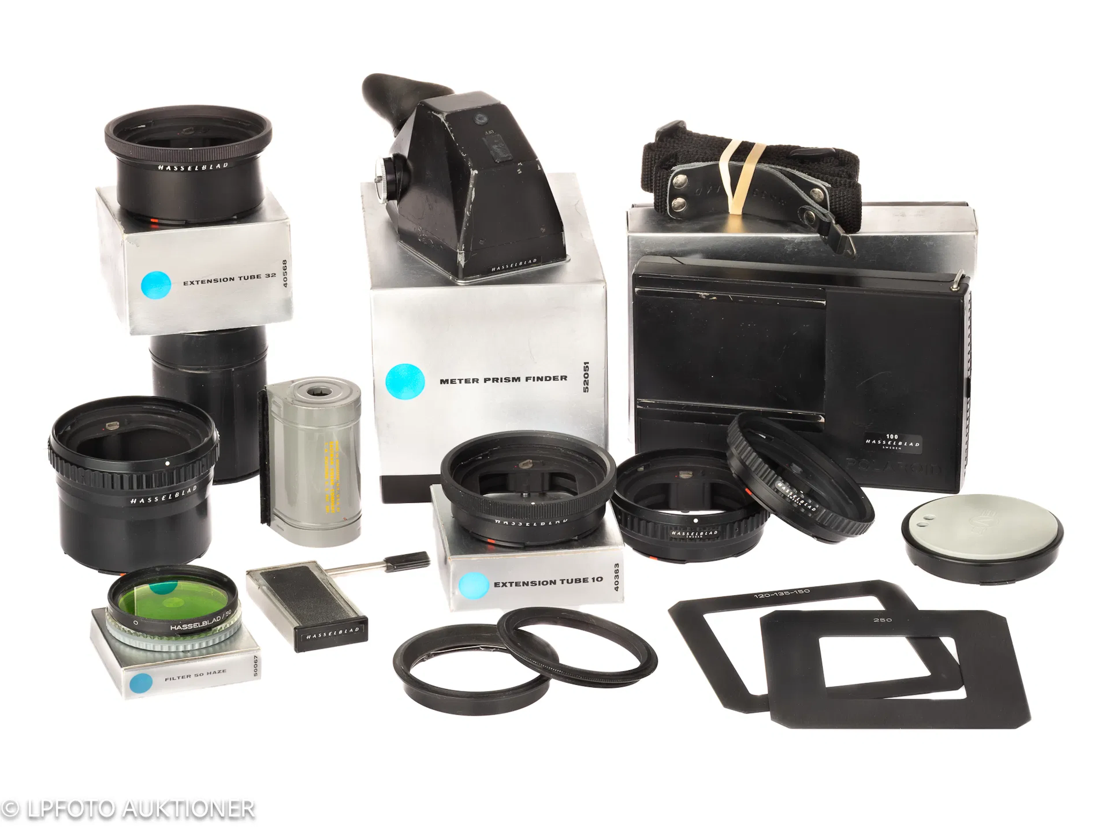 Lot with Hasselblad accessories