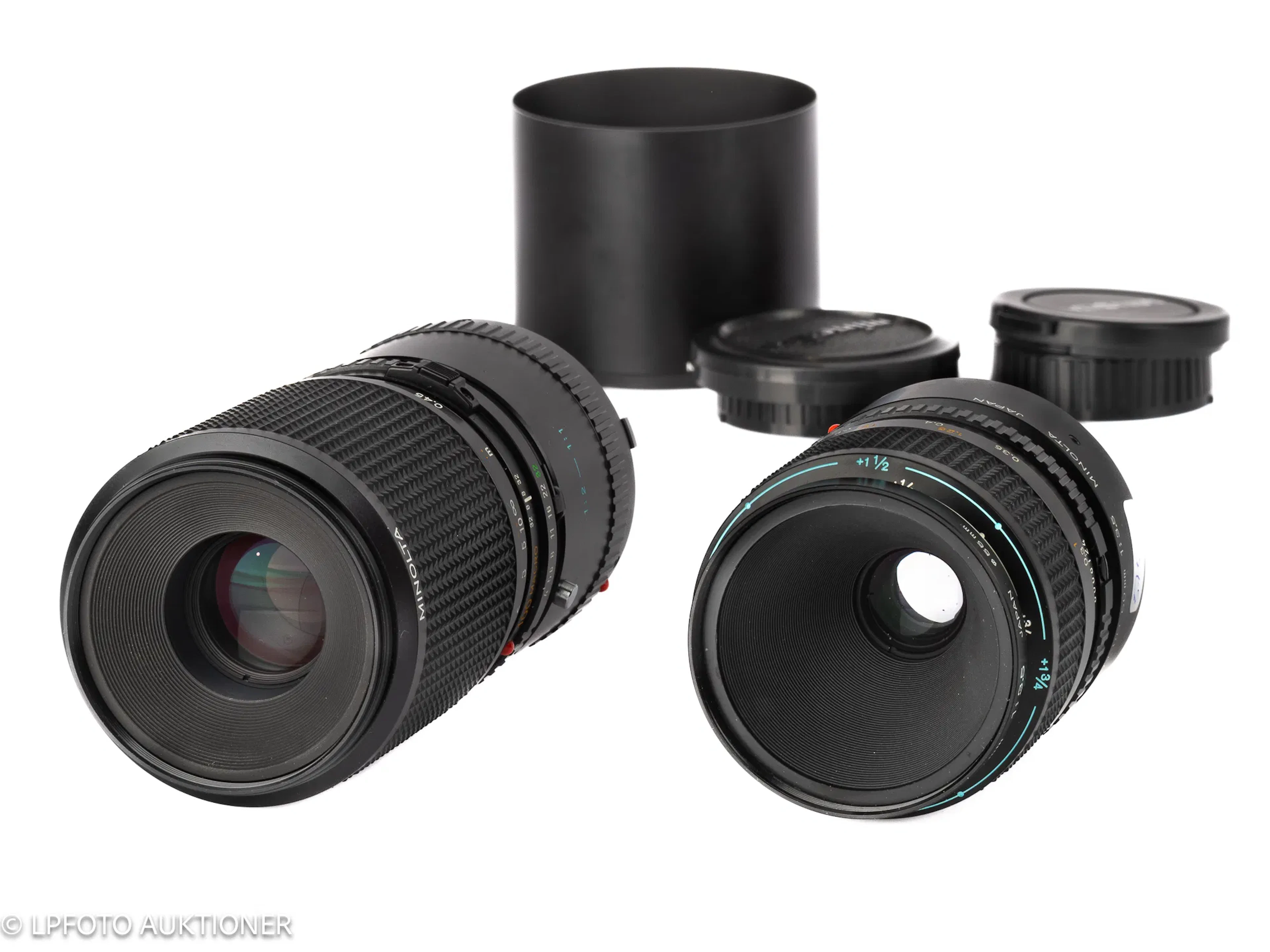 Lot with 2 Minolta MD Macro lenses