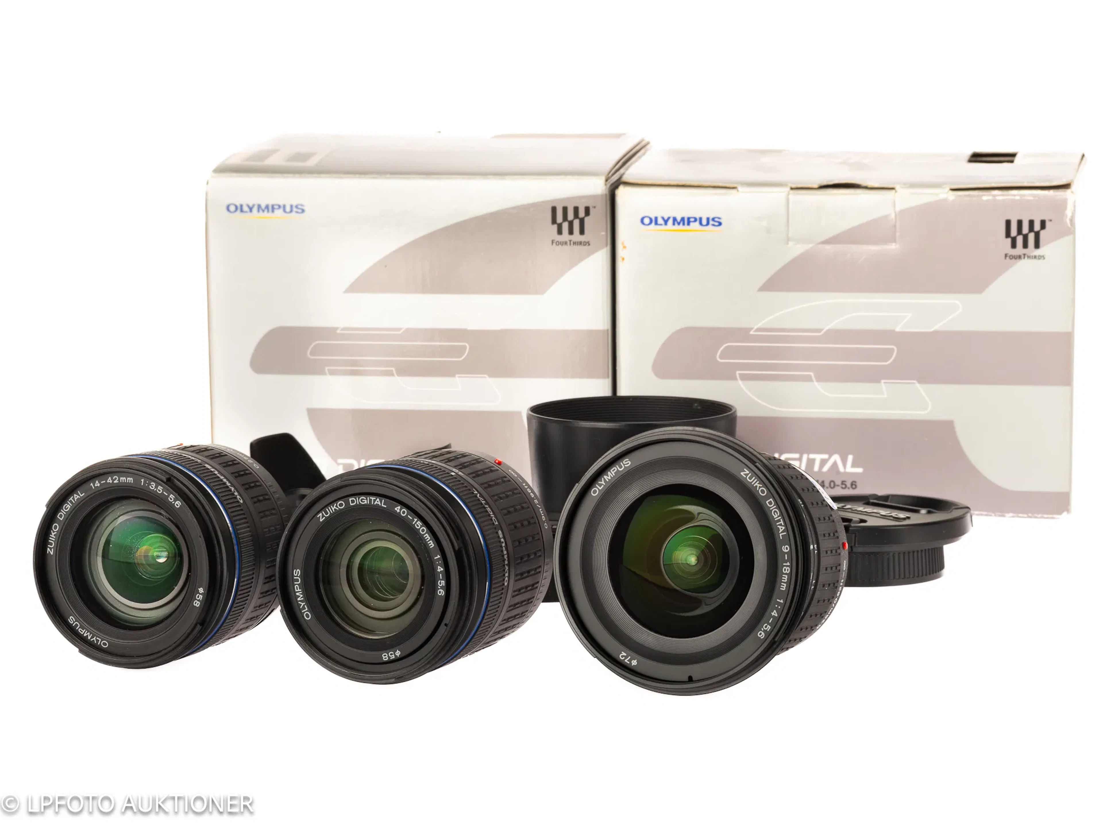 Lot with 3 Olympus MFT lenses