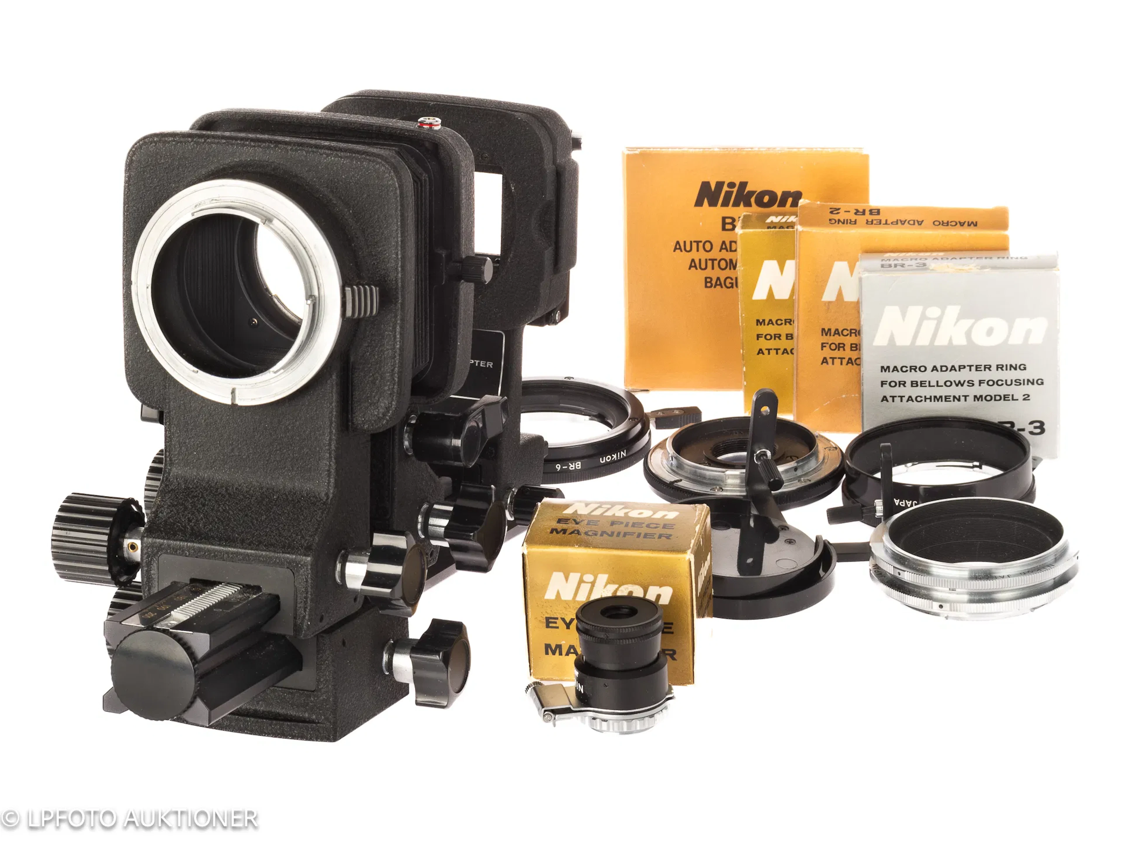 Nikon Bellows PB-6 with accessories