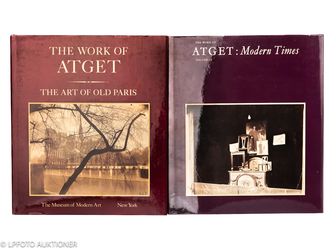 Eugene Atget. The Work of Atget. Volume 2 & 4.