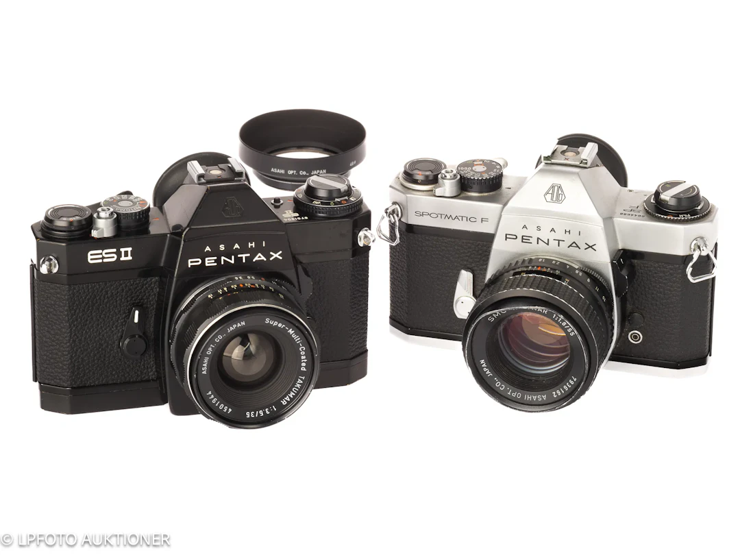 Lot with 2 Pentax Spotmatic and 2 lenses