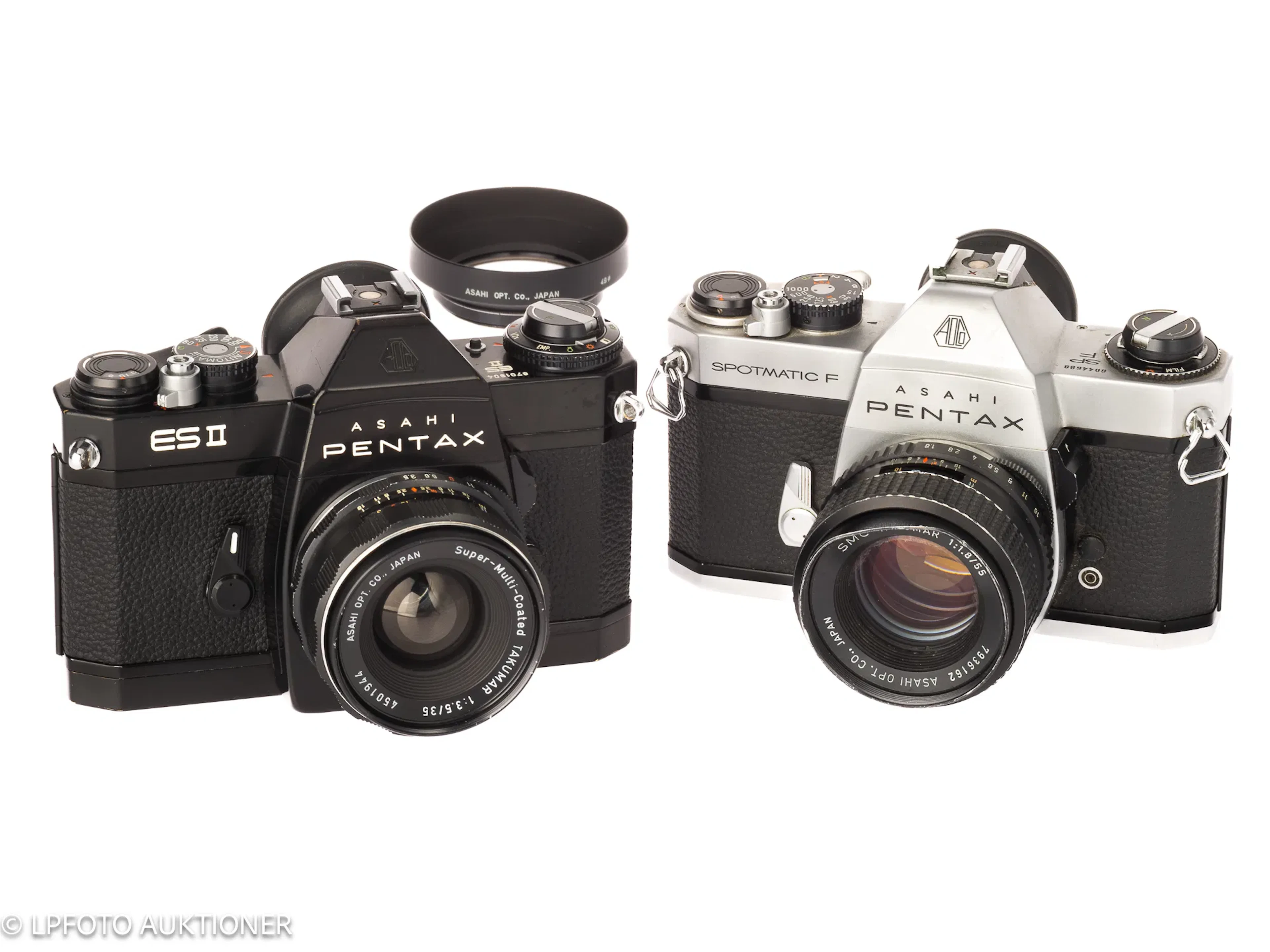 Lot with 2 Pentax Spotmatic and 2 lenses